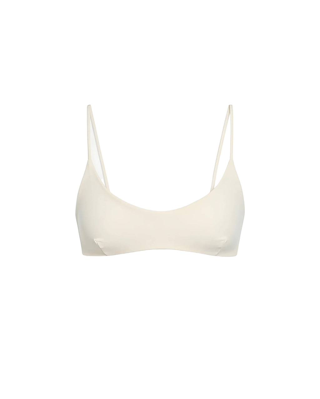 Minimalist Scoop-Neck Swim Bralette