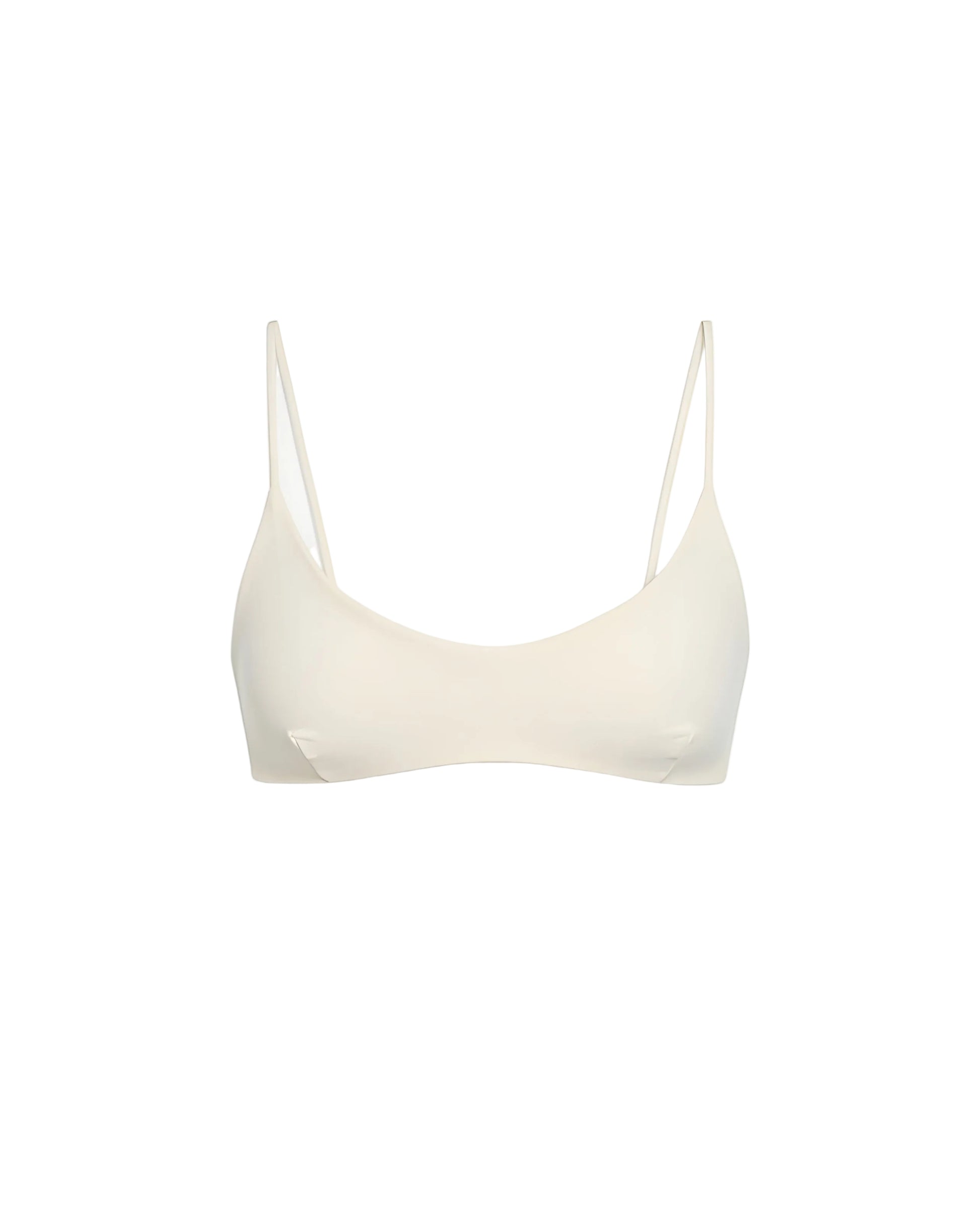 Minimalist Scoop-Neck Swim Bralette