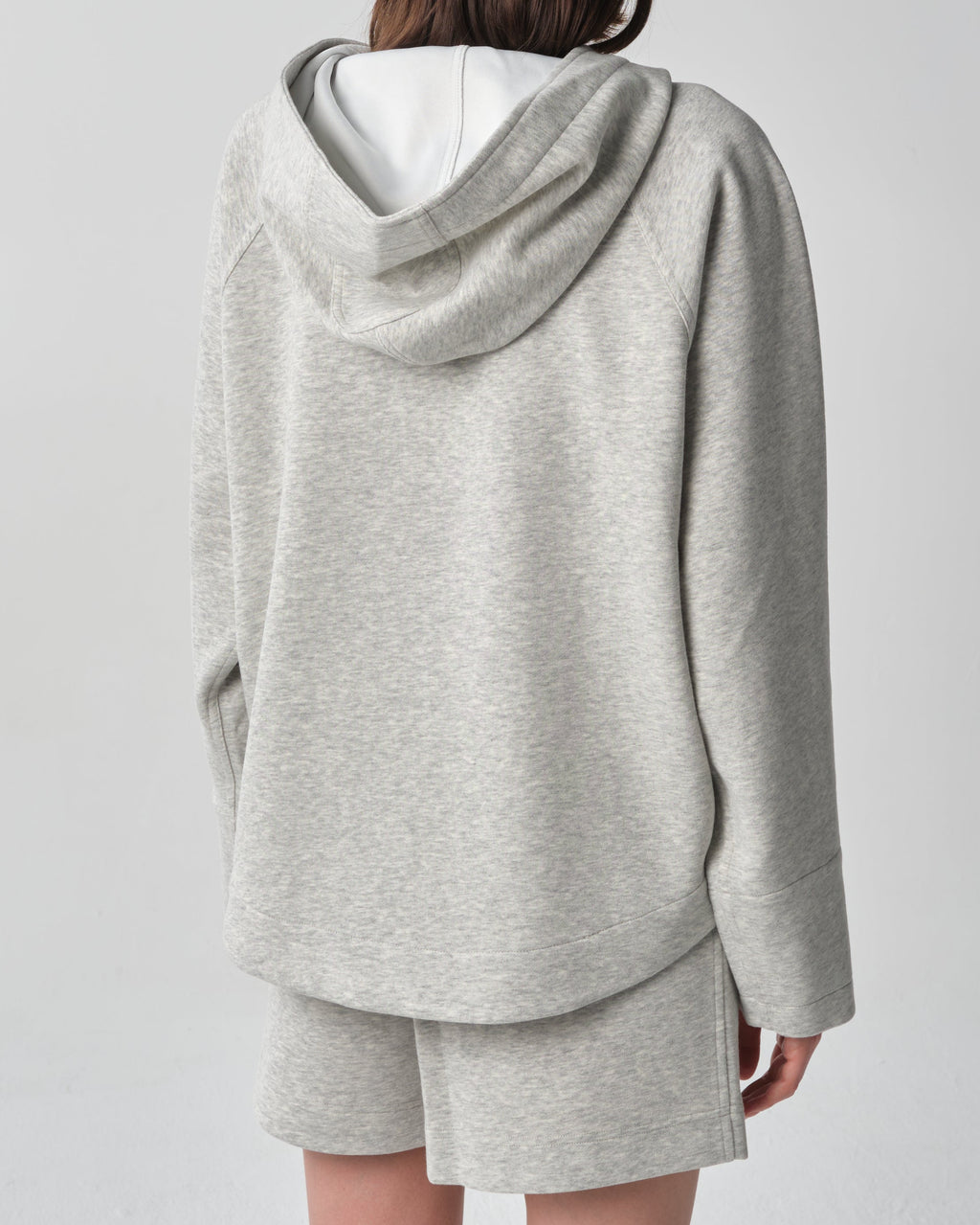 Cotton blend Jersey Hoodie