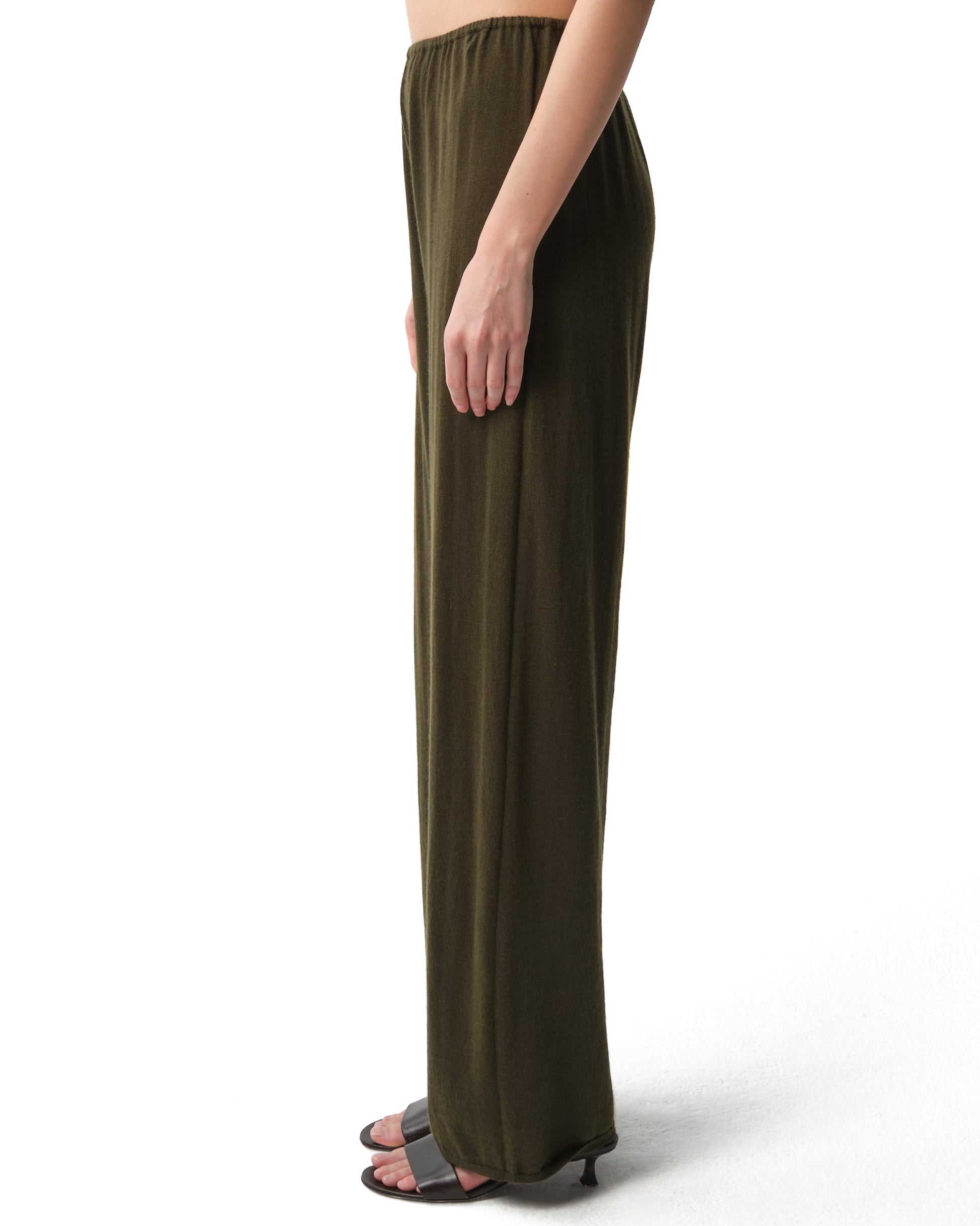 Cashmere Straight-Leg Pants