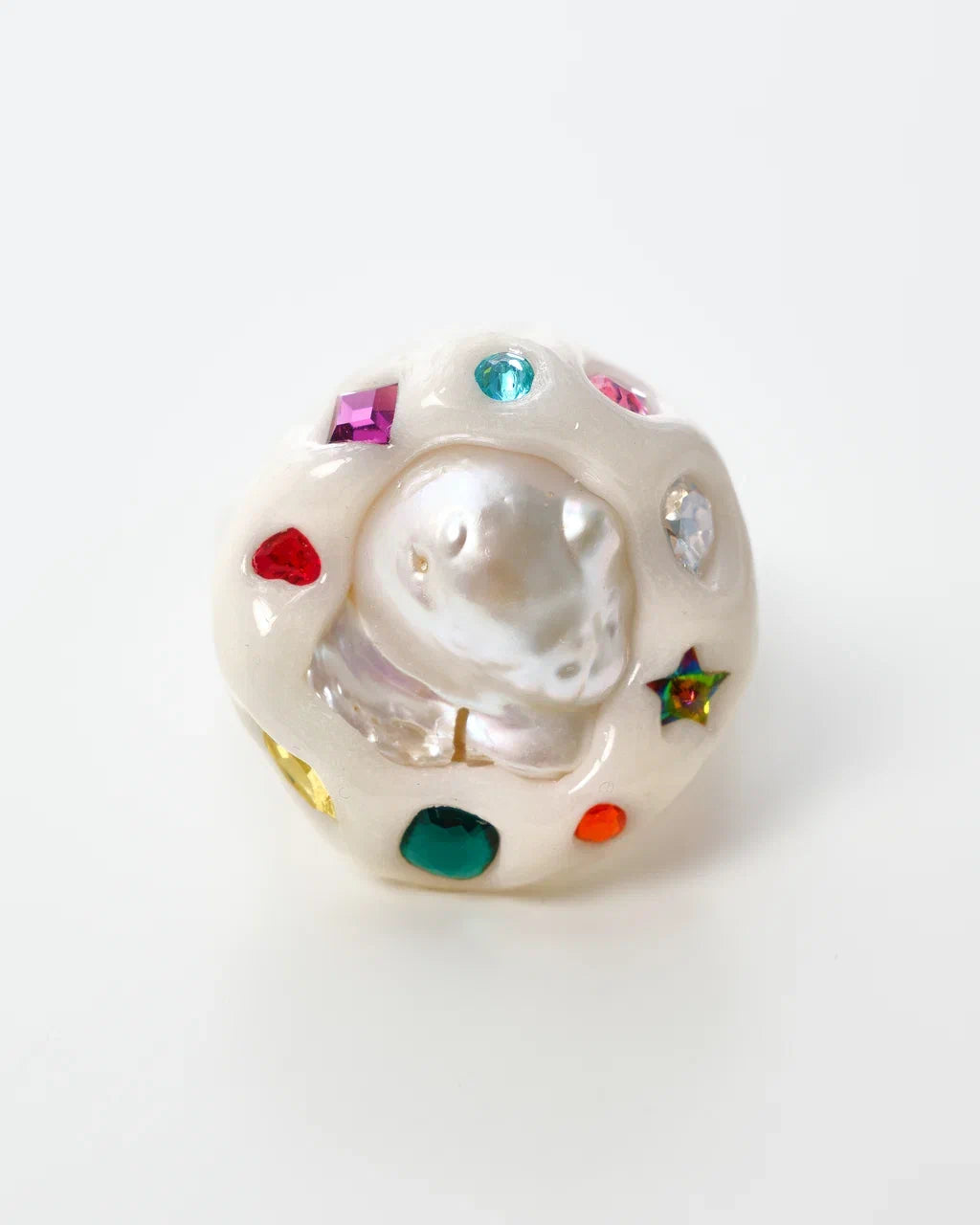 Pearl & Gemstone Ring