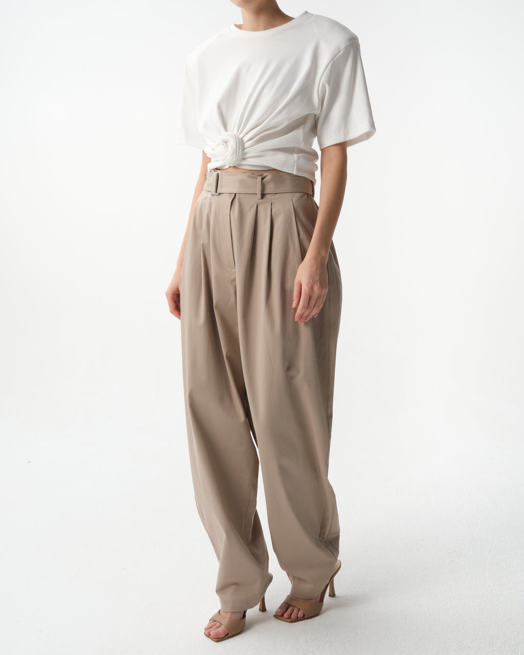 Belted Trousers