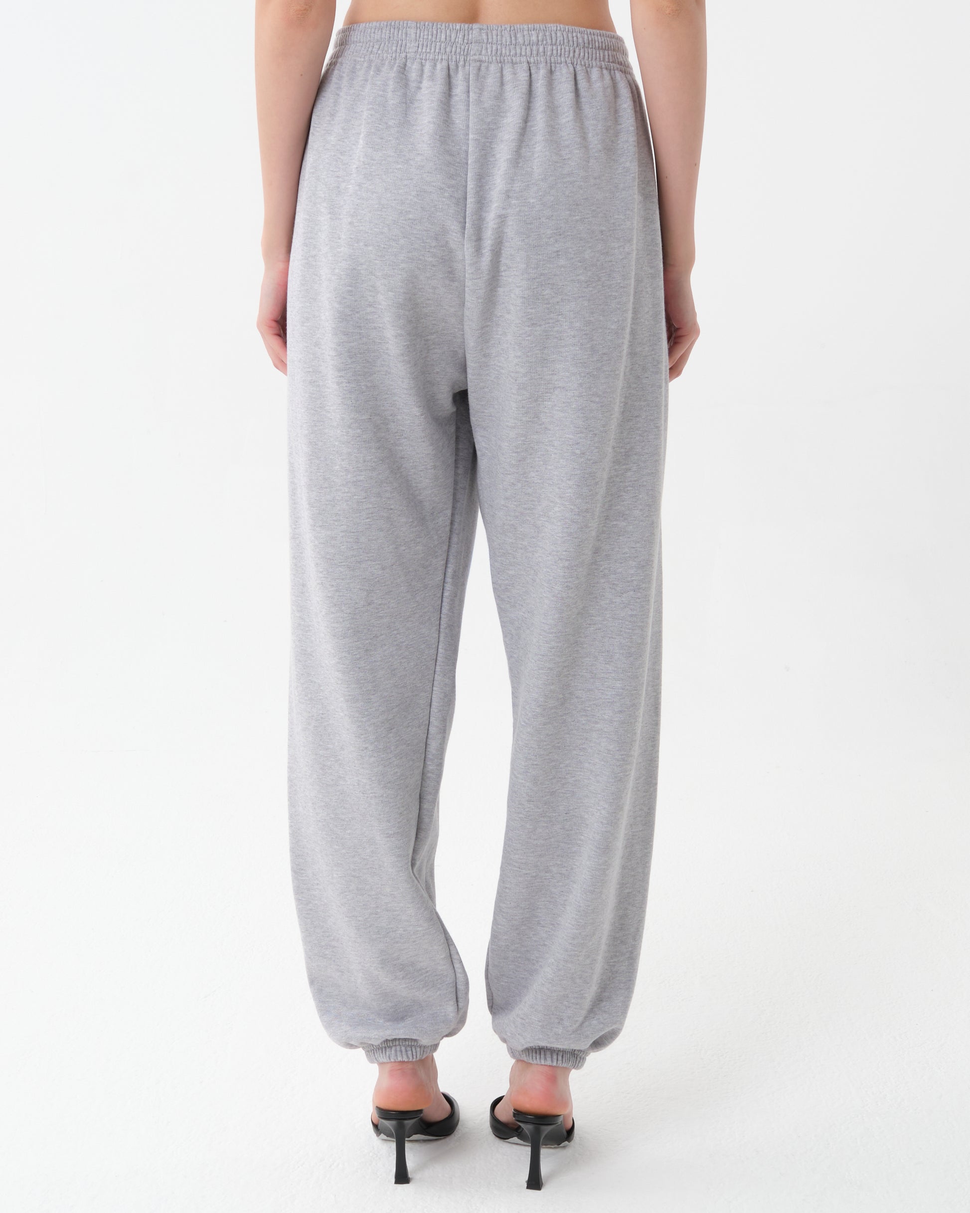 Elastic Sweatpants in Cotton