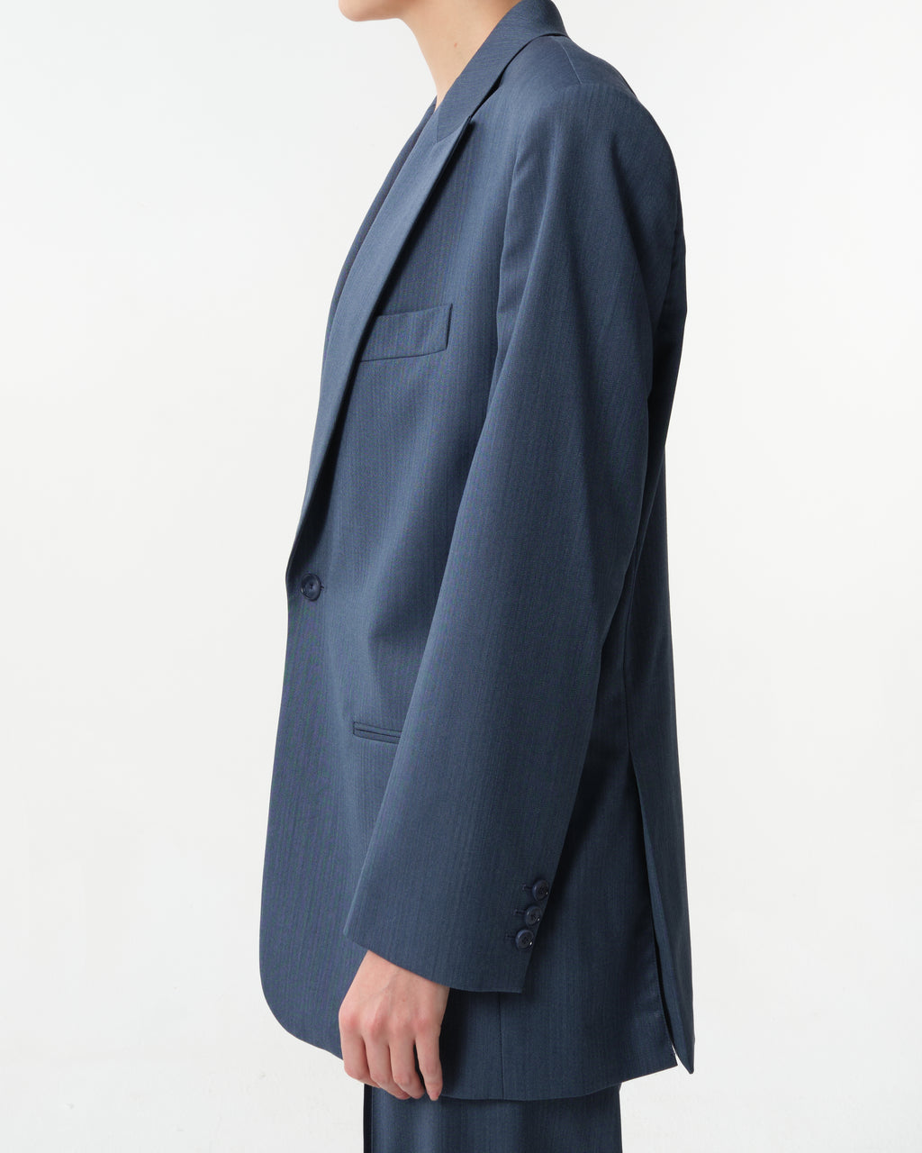 If I Was A Boy Jacket in Blue