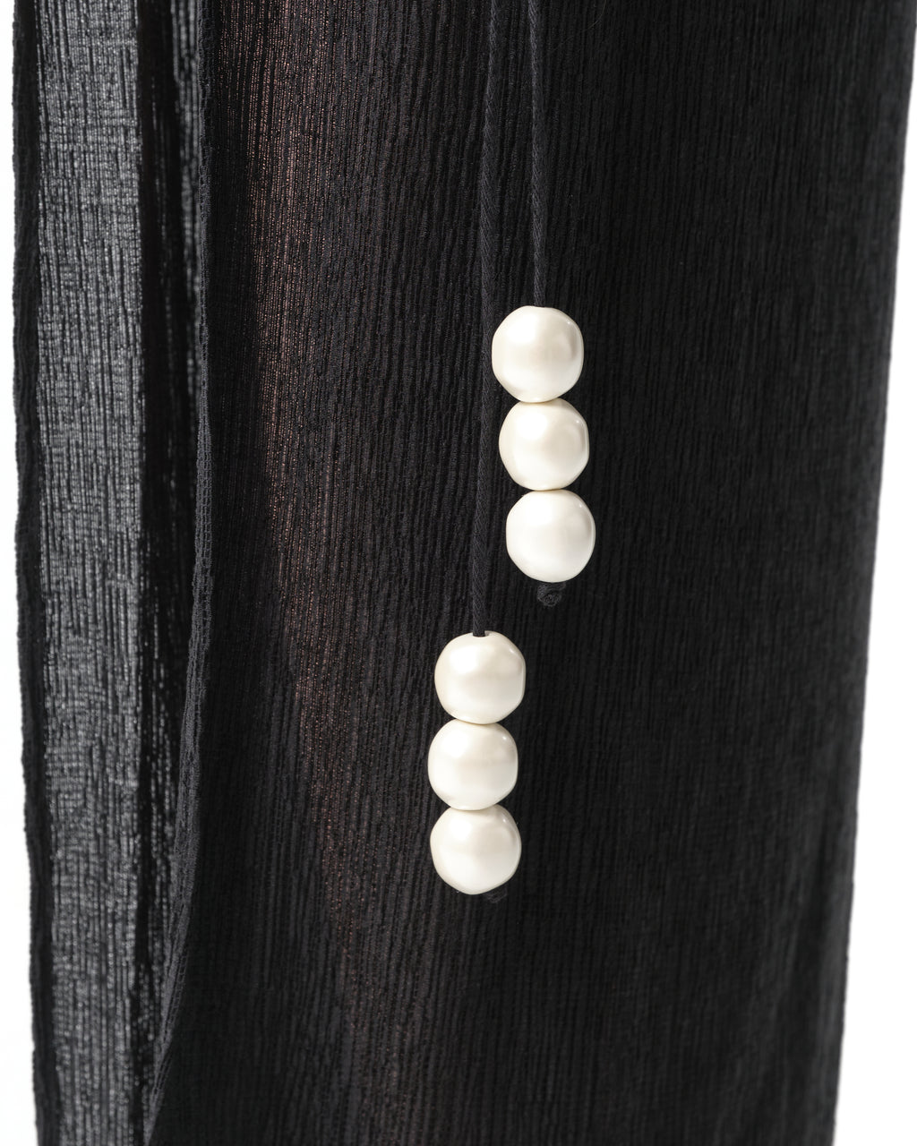 Beaded Slit Maxi Skirt