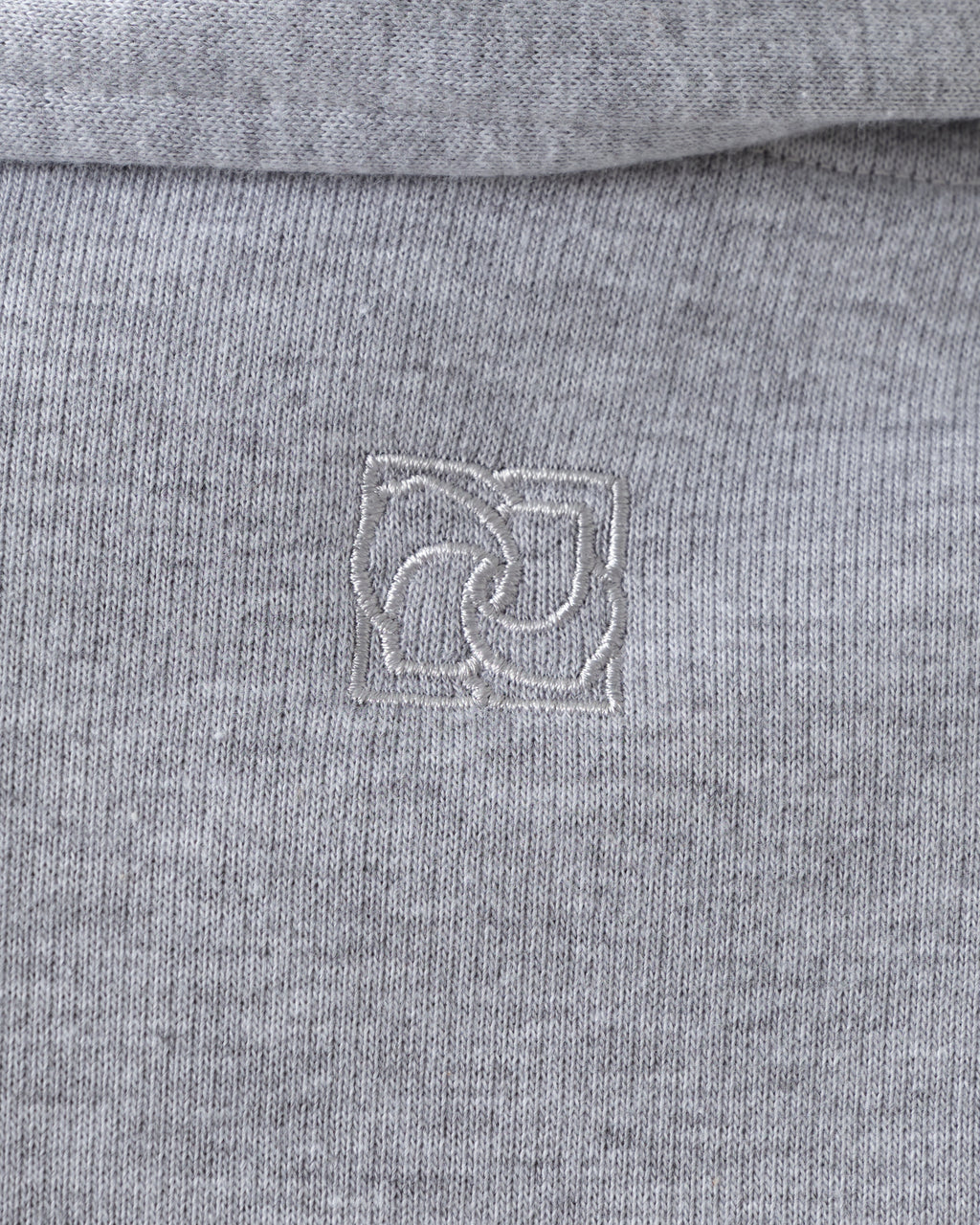 Draped Scarf Sweatshirt