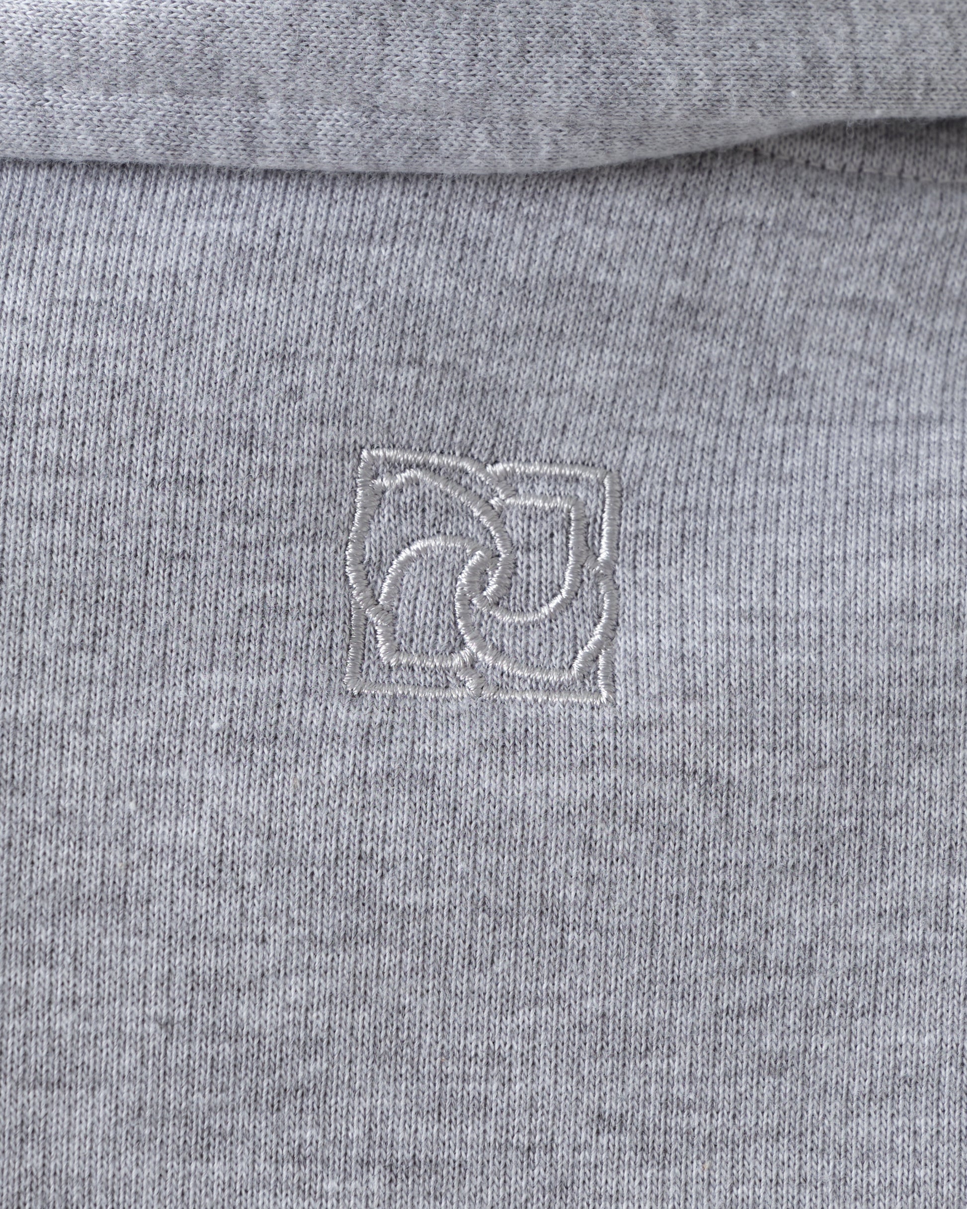 Draped Scarf Sweatshirt