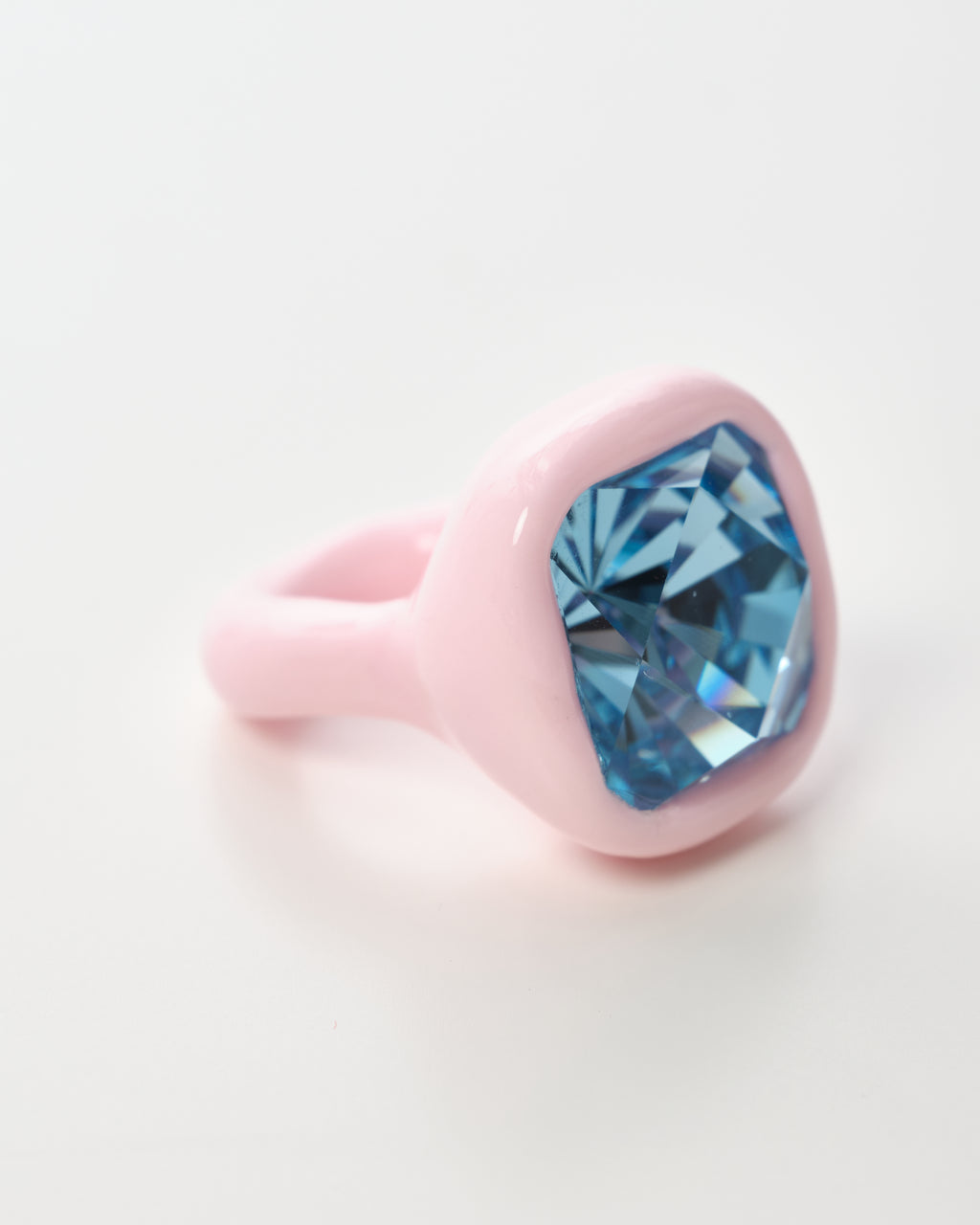 Pink Crystal Ring