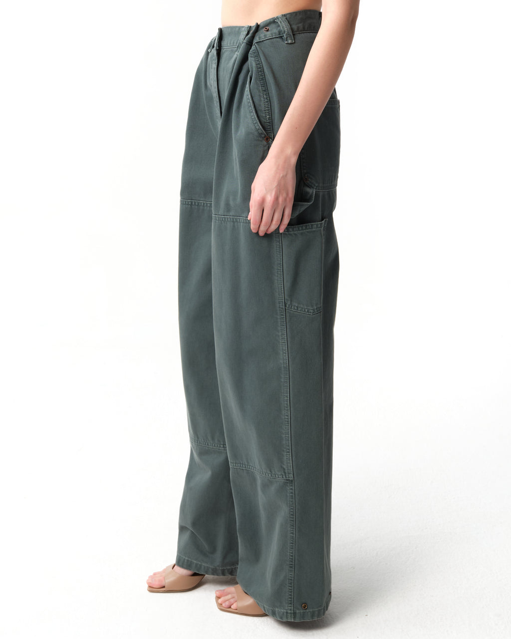 Mid-Rise Straight-Leg Jeans