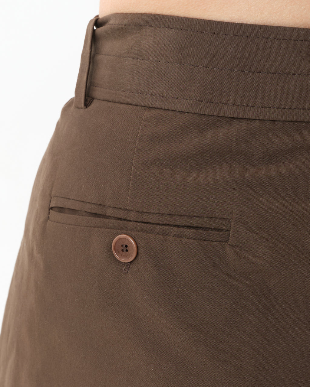 Wide-Leg Belted Trousers