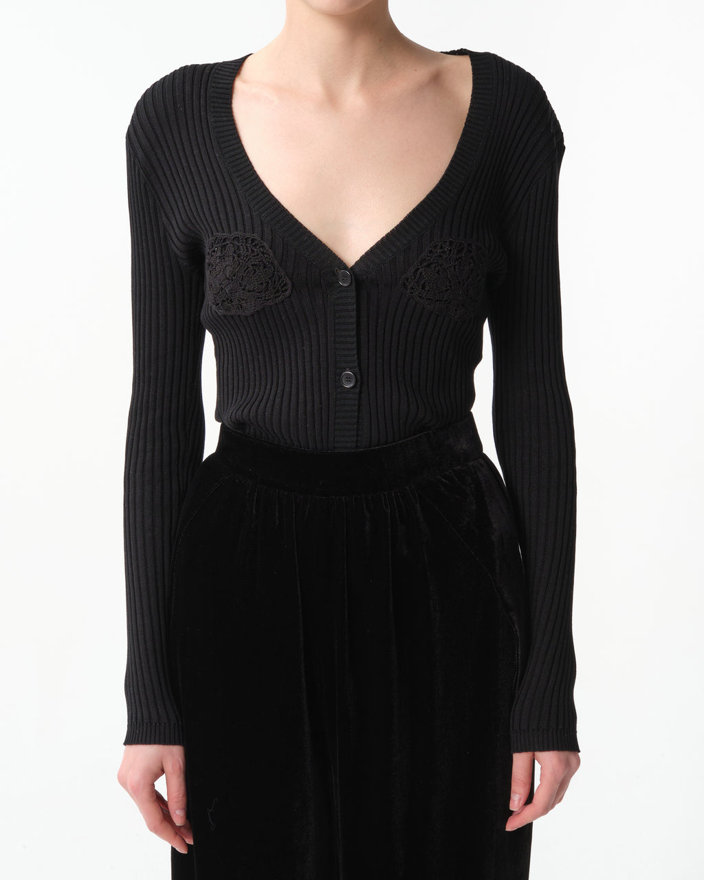 Crochet-Bra Cardigan