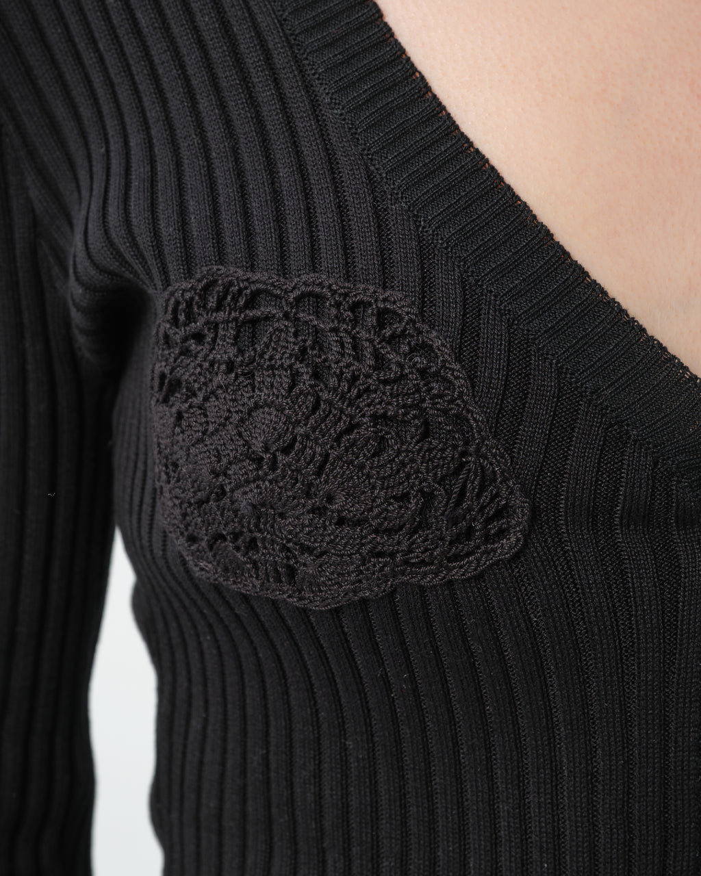 Crochet-Bra Cardigan