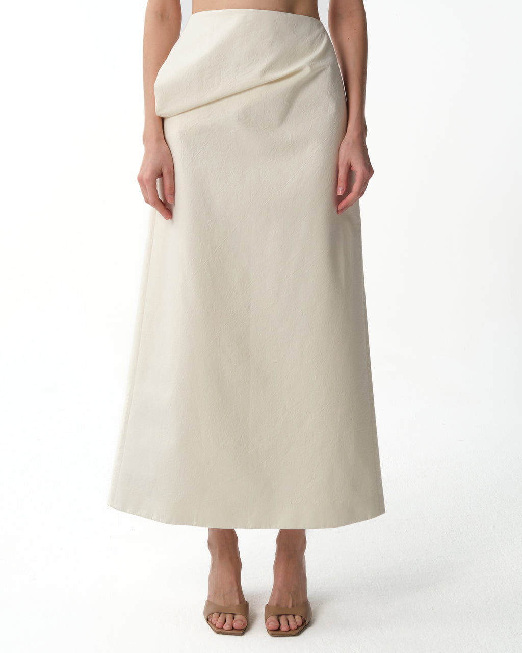 Cream skirt