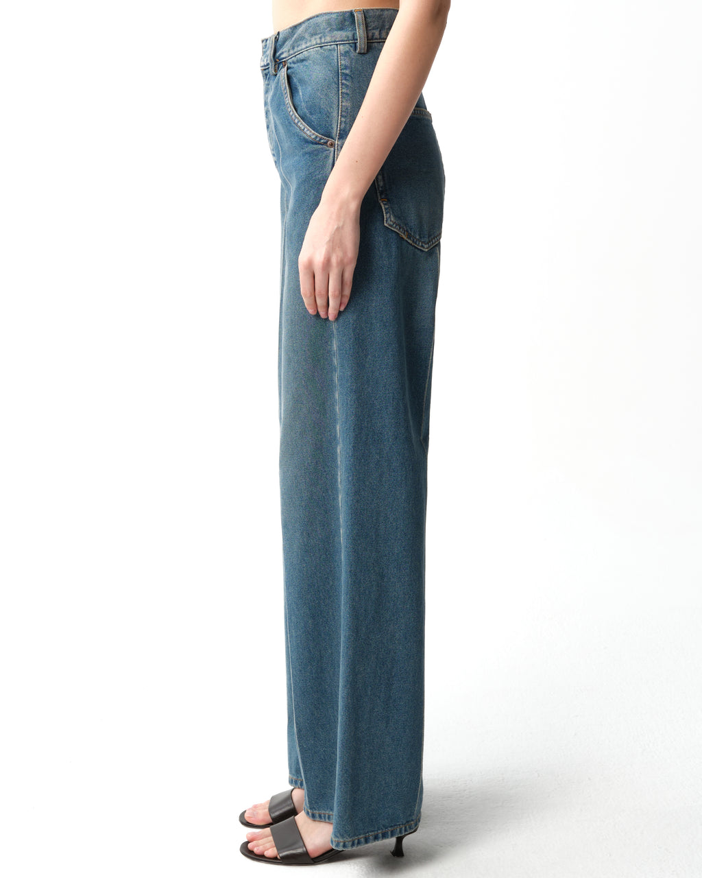 High-Rise Wide-Leg Jeans