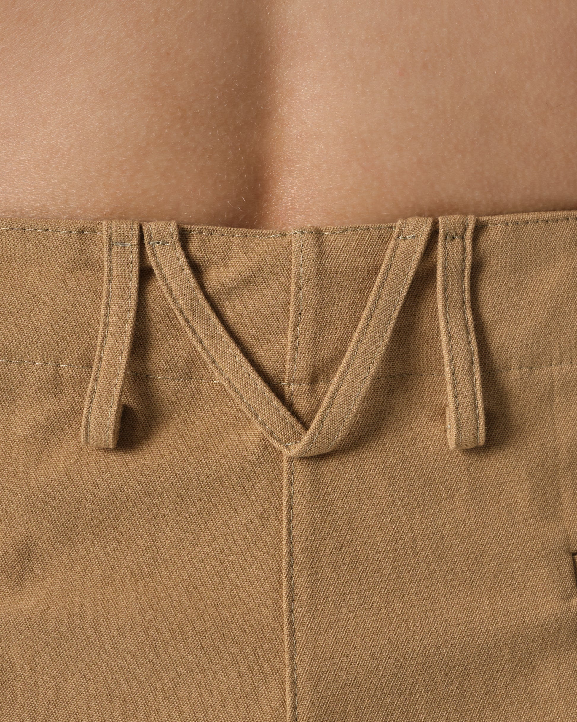 Cotton Wide-Leg Trousers