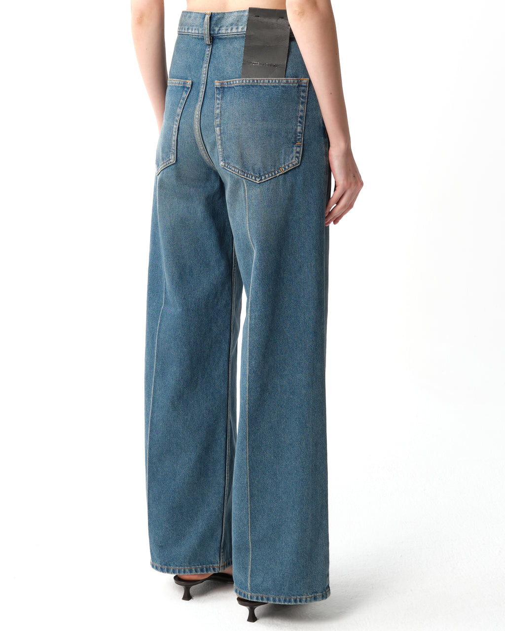 High-Rise Wide-Leg Jeans