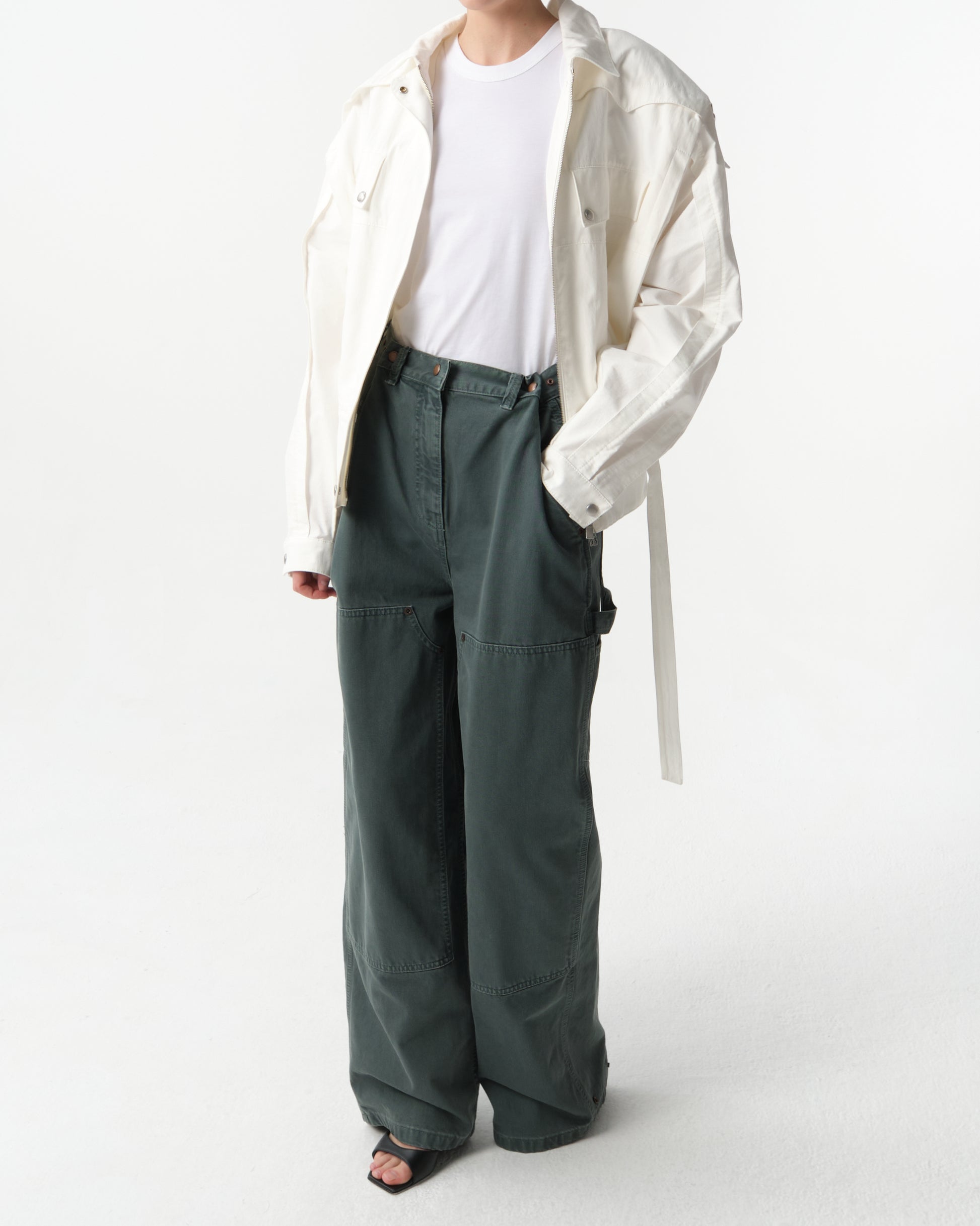 Belted Bomber Jacket