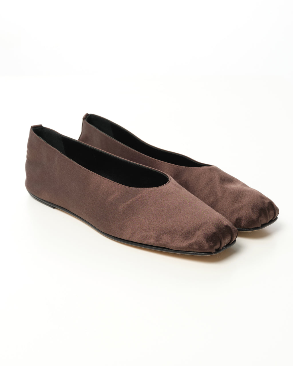 Satin Ballet Flats