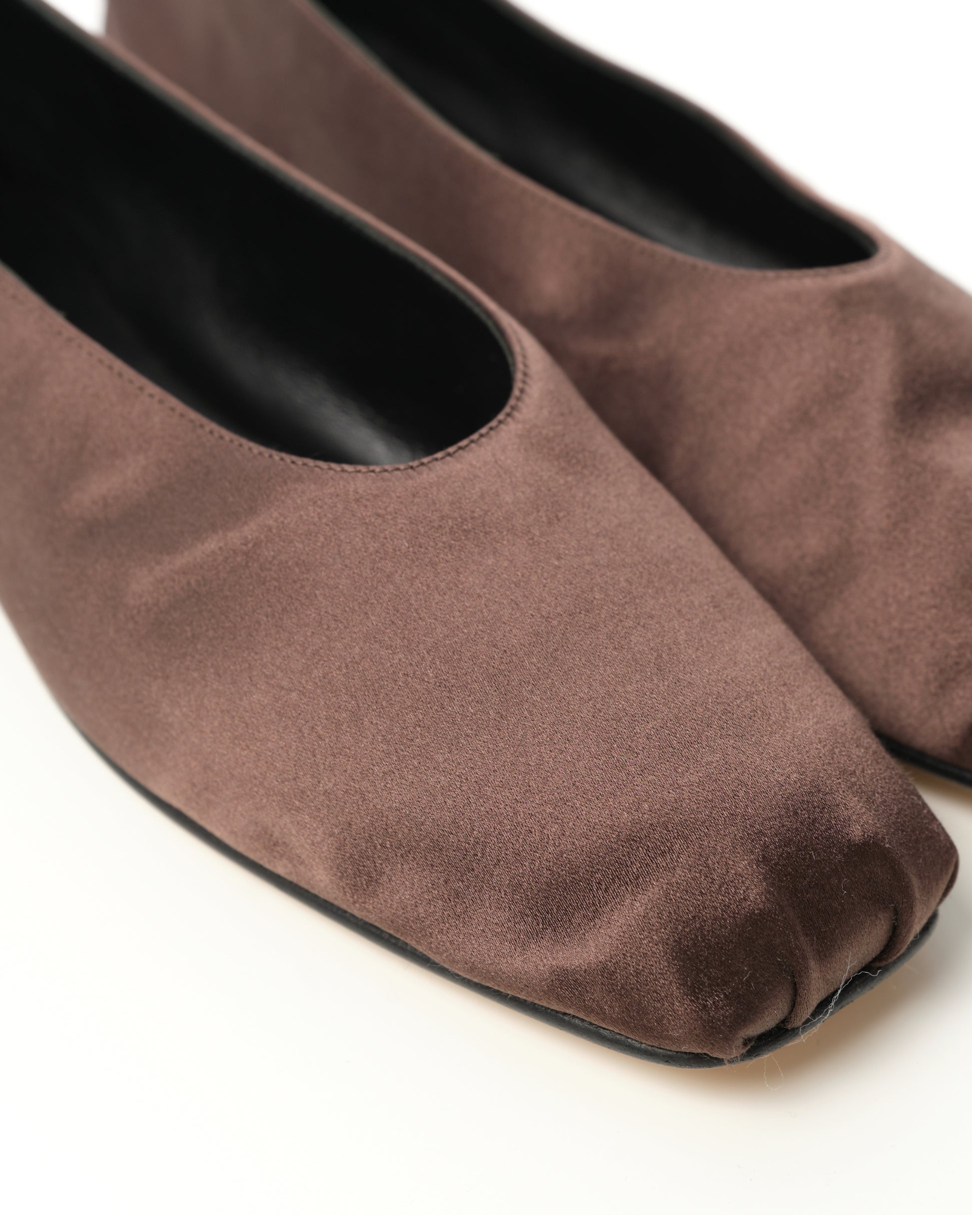 Satin Ballet Flats