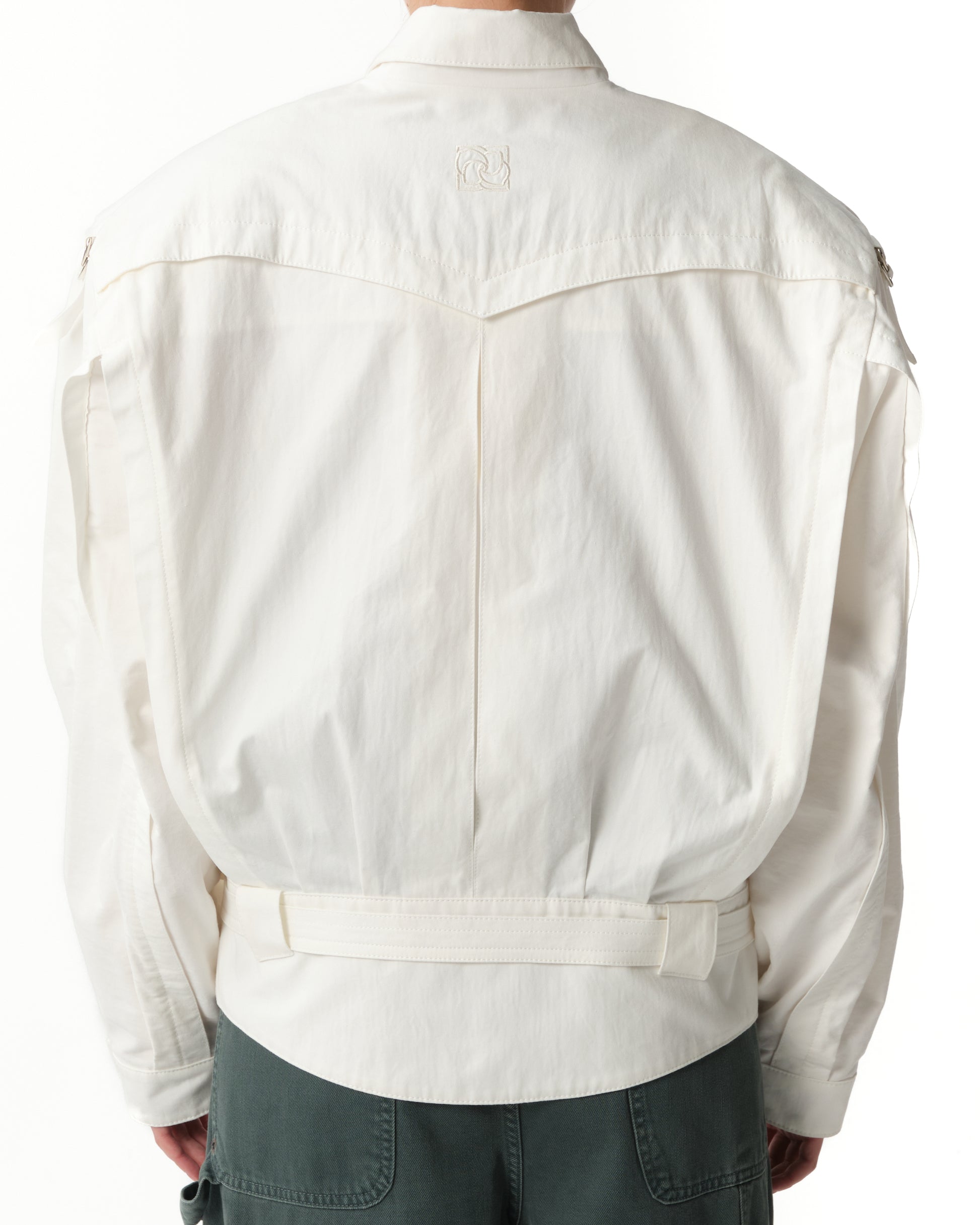 Belted Bomber Jacket