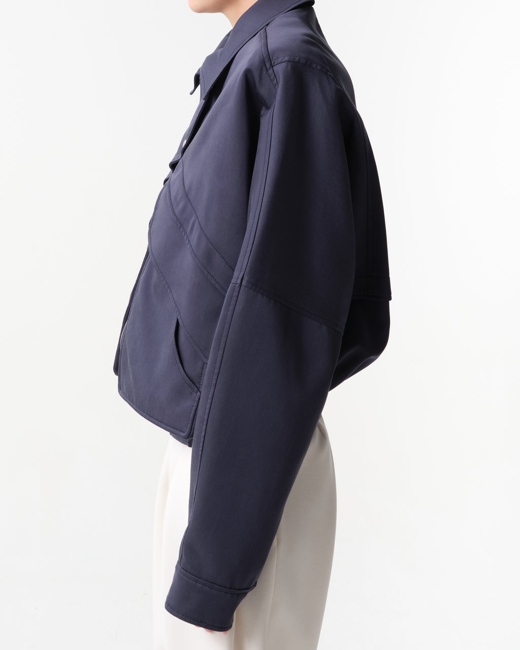 Cropped Utility Jacket