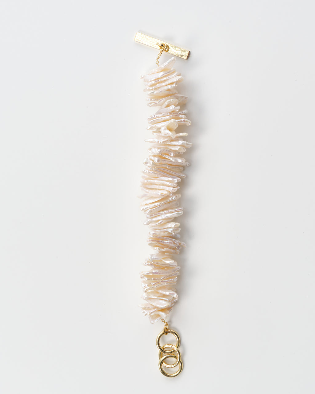 Aliza Gold-Tone Pearl Bracelet