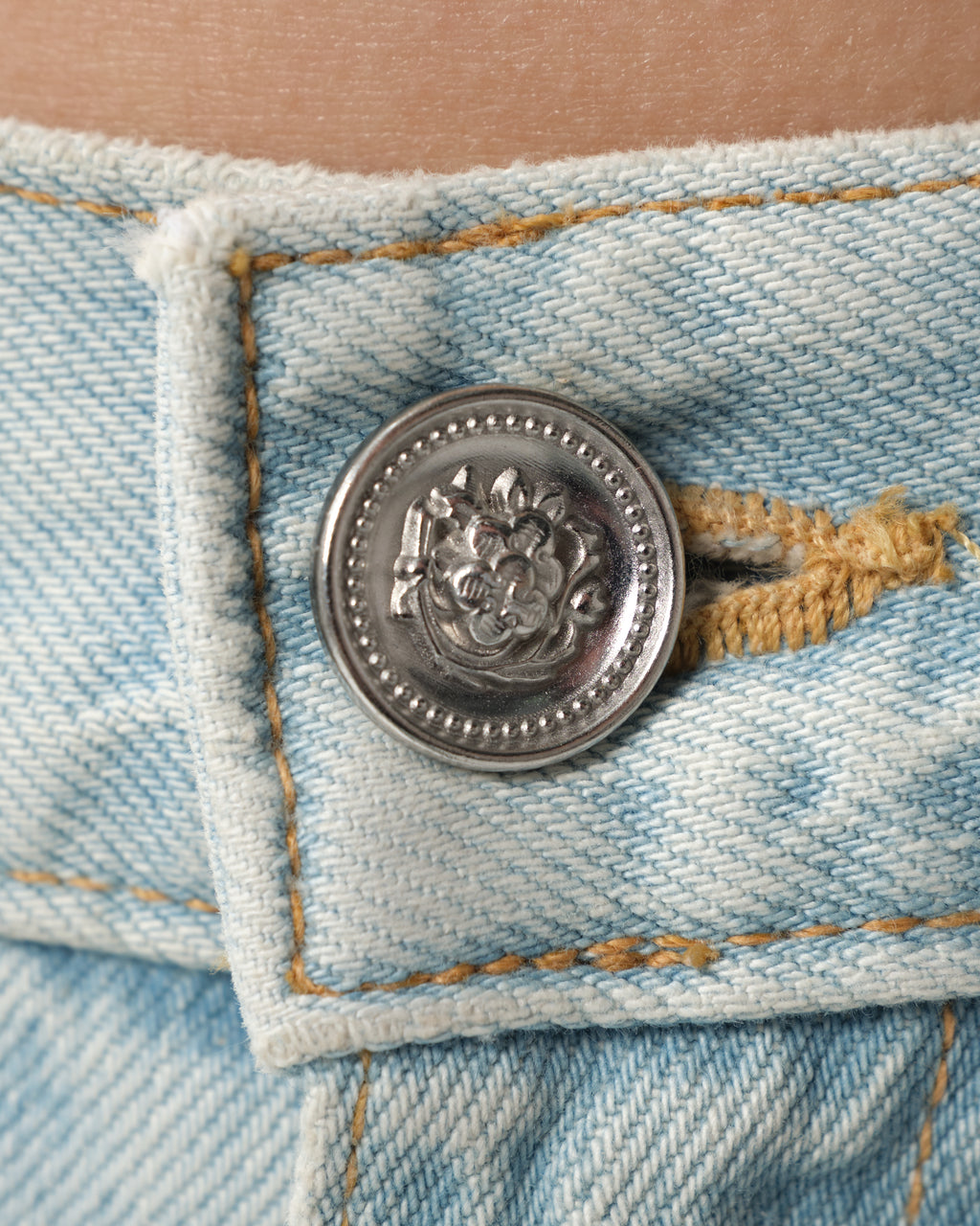 High-Waisted Bootcut Jeans