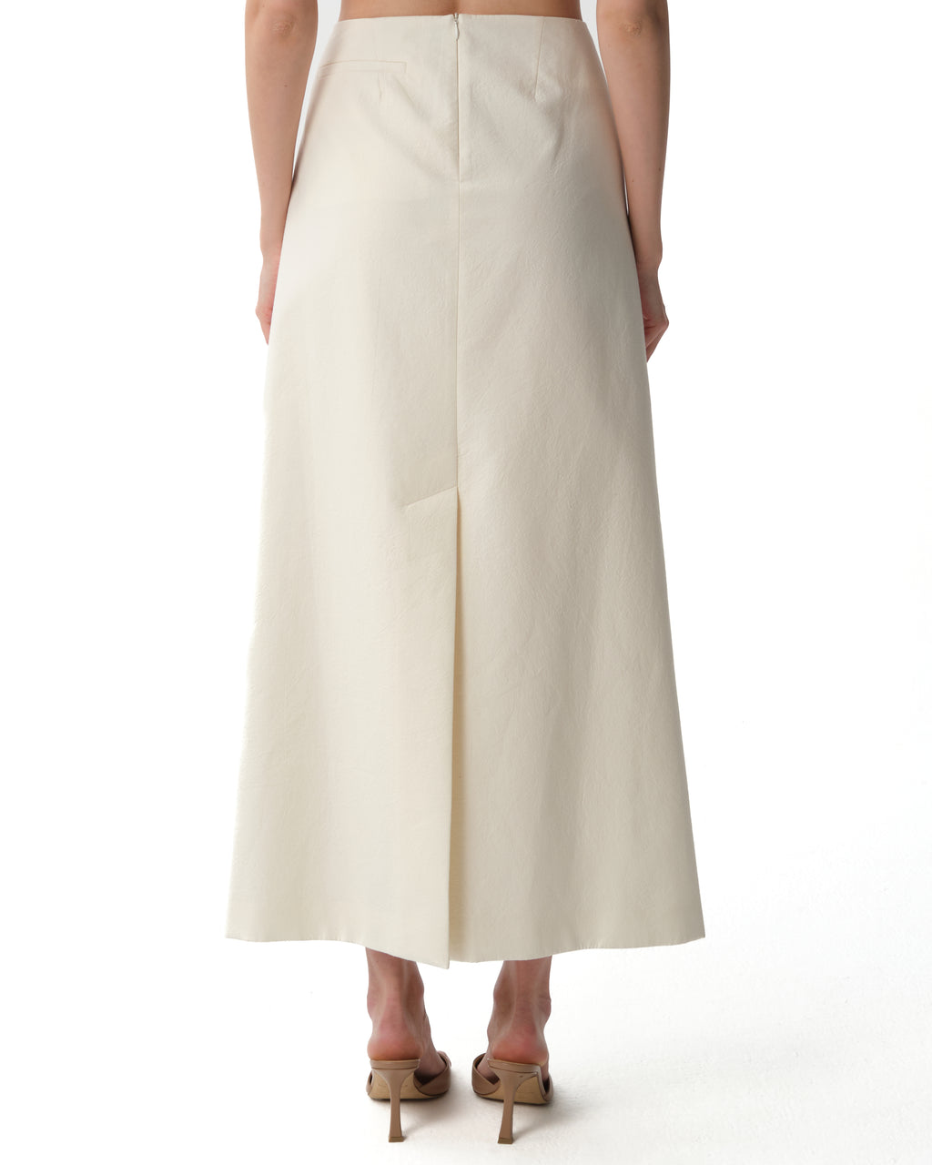 Cream skirt