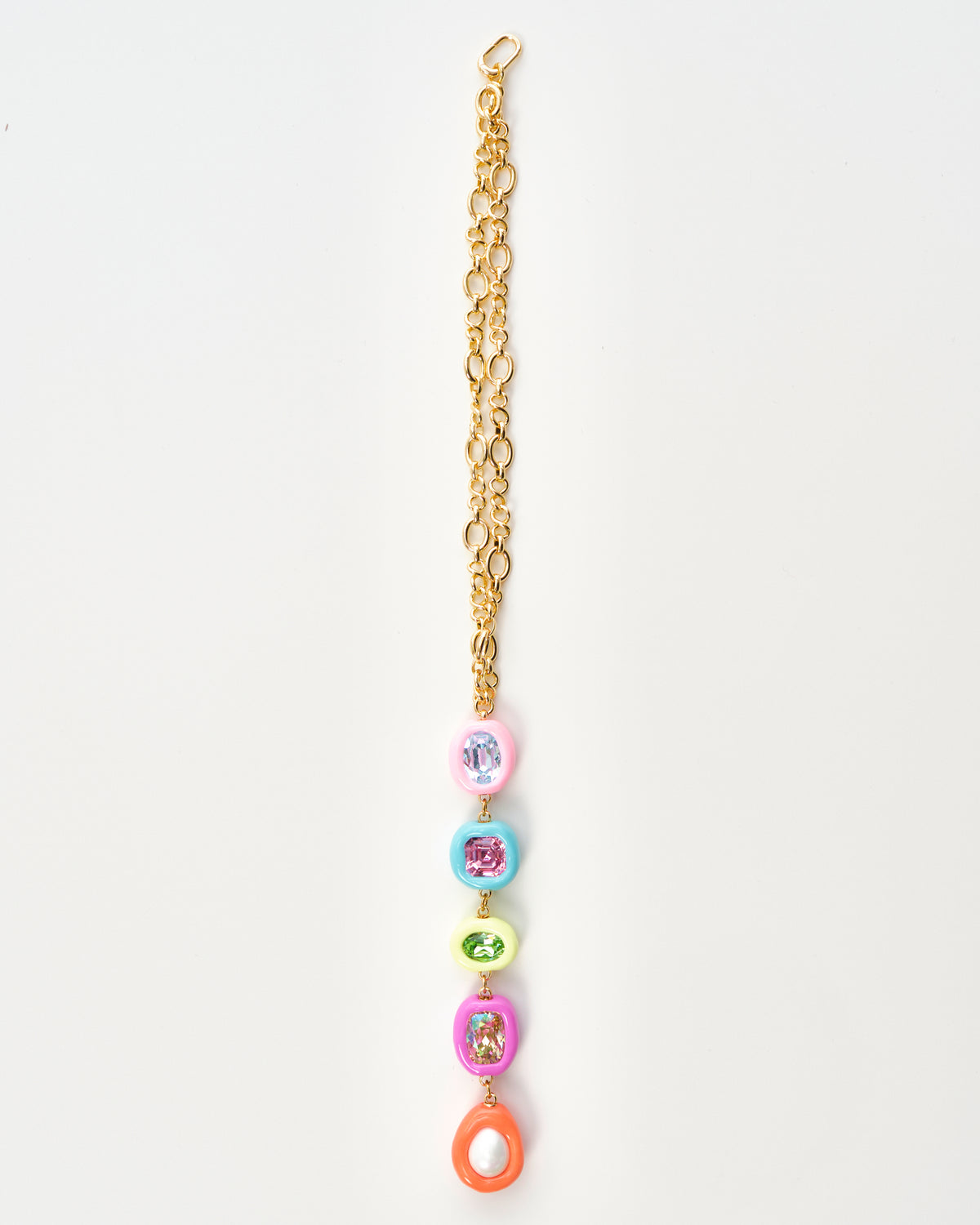 Gemstone Y-Drop Necklace
