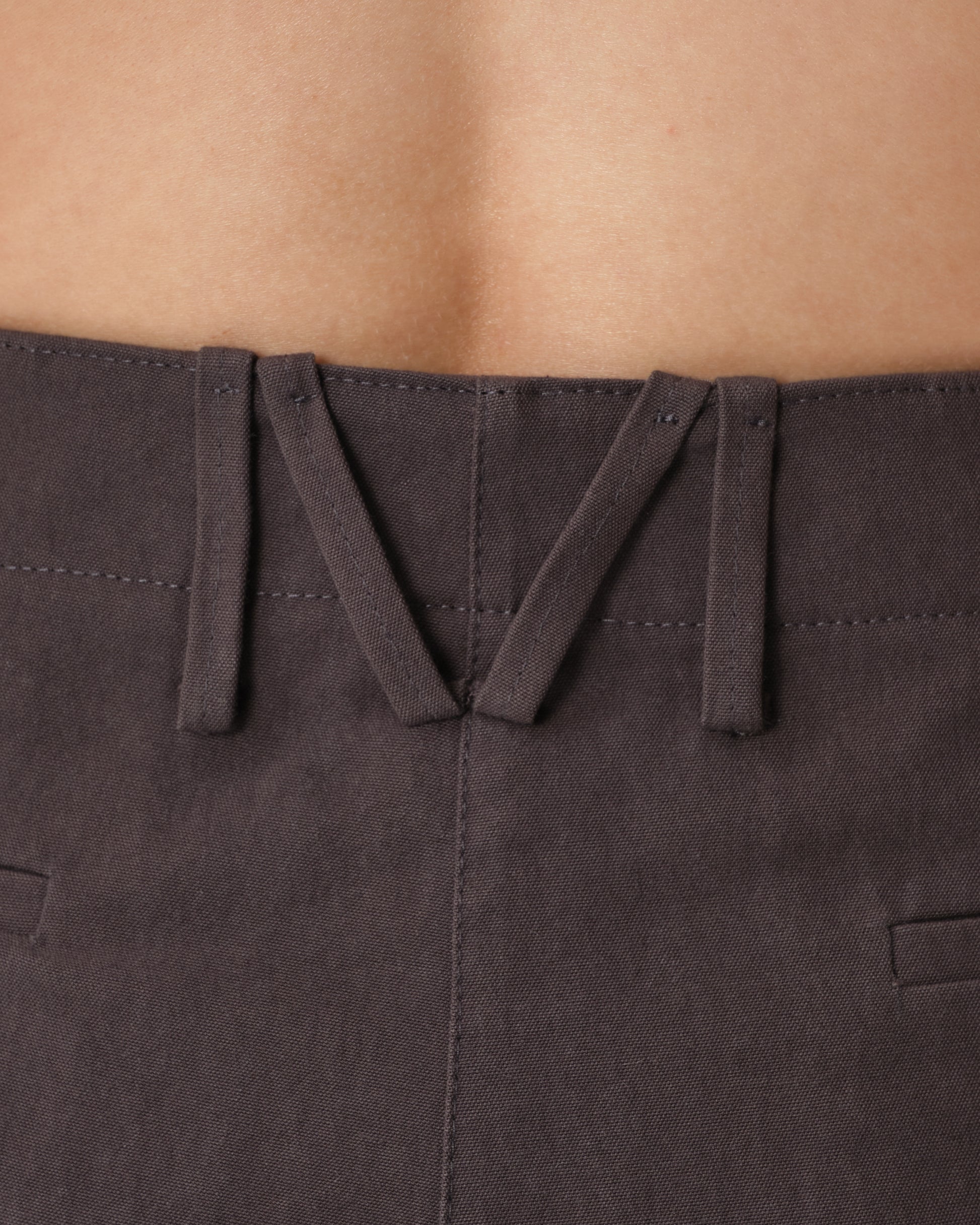 Cotton Wide-Leg Trousers