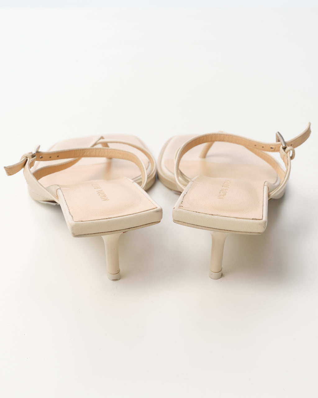 Buckled Leather Sandals