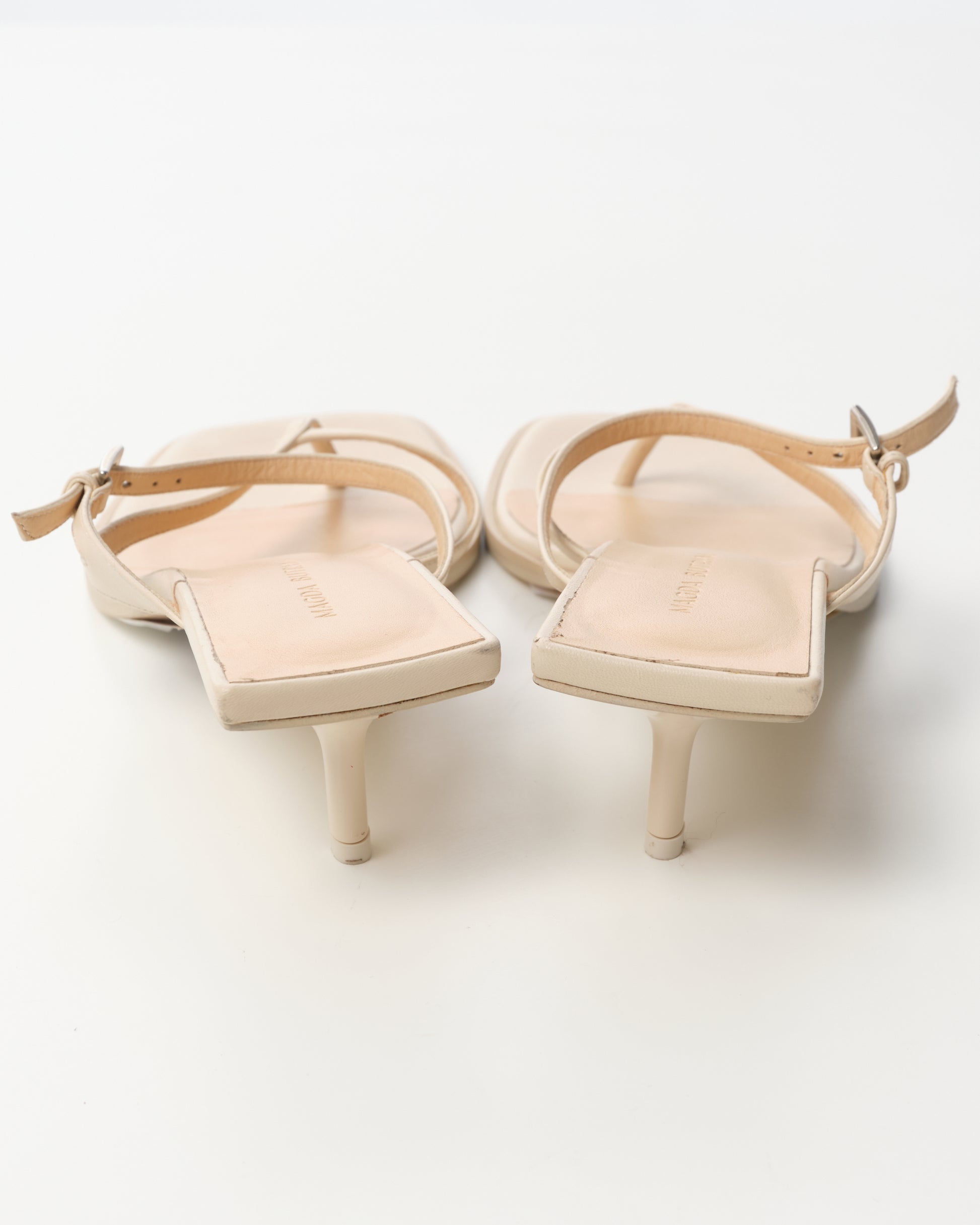 Buckled Leather Sandals