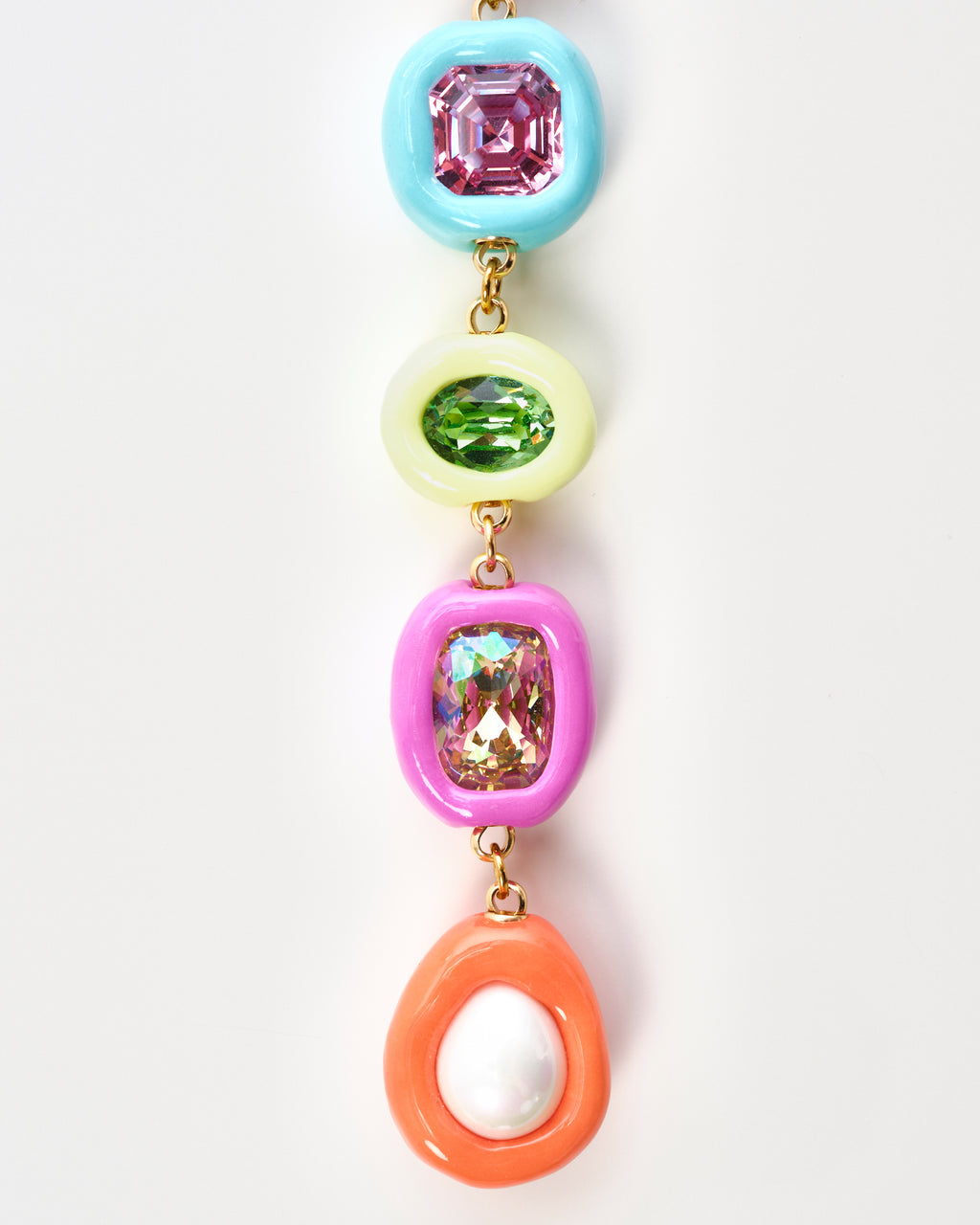 Gemstone Y-Drop Necklace