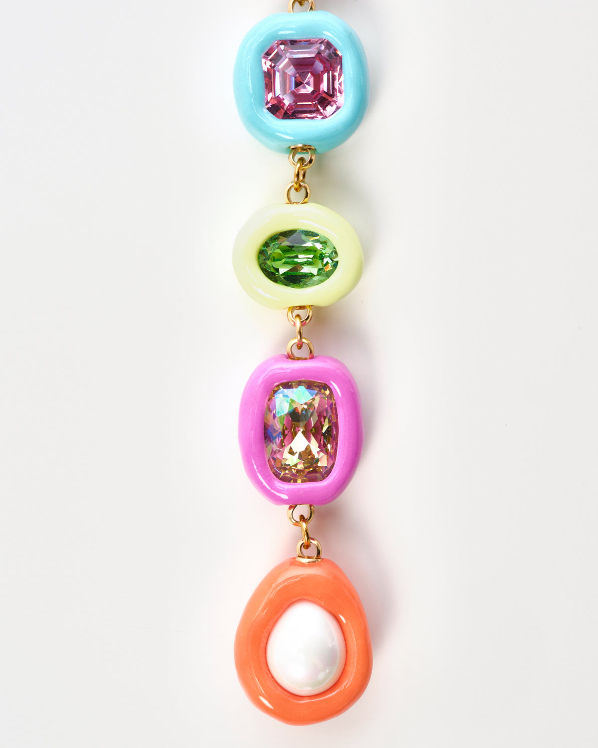 Gemstone Y-Drop Necklace