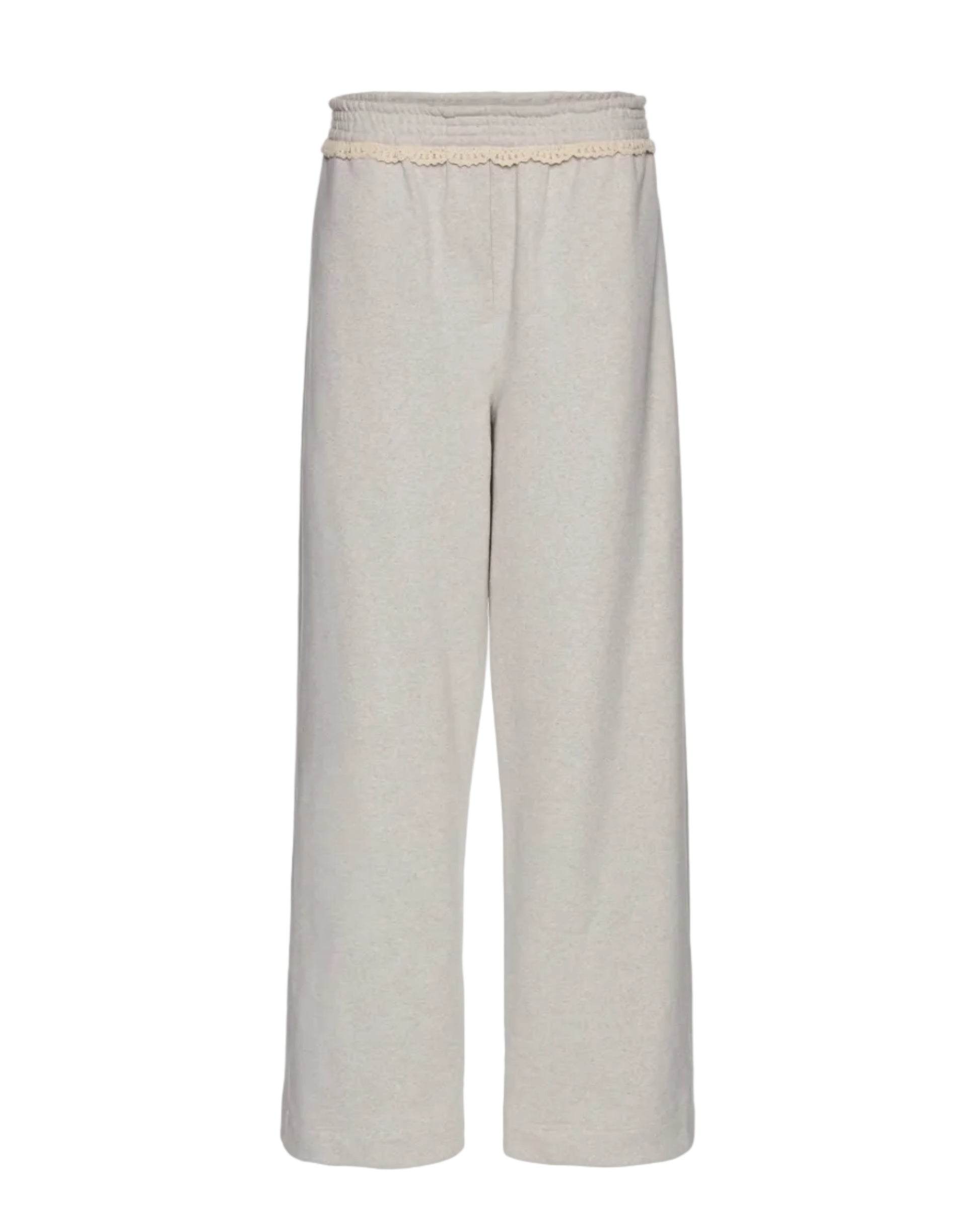 Lace-Detail Sweatpants