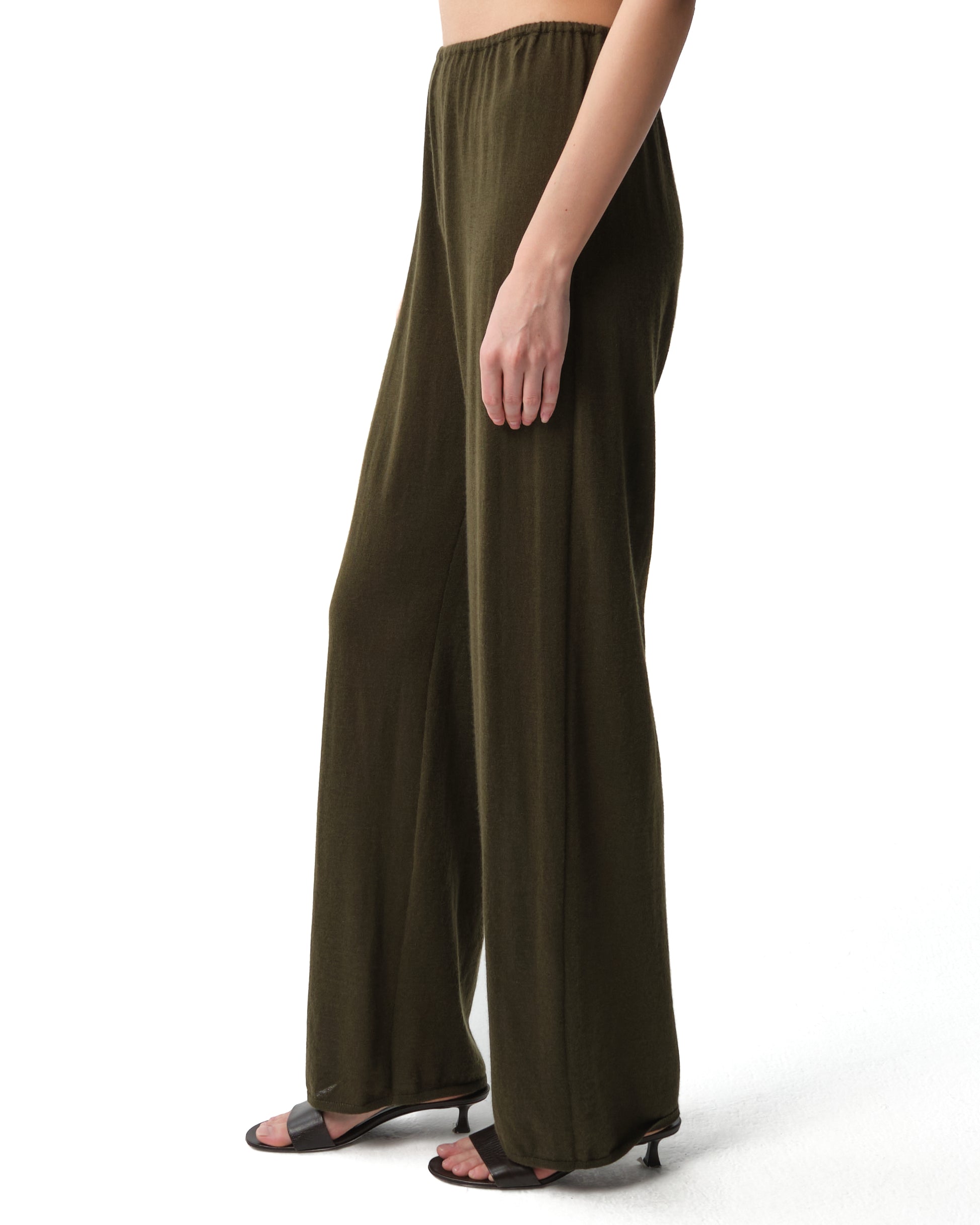 Cashmere Straight-Leg Pants