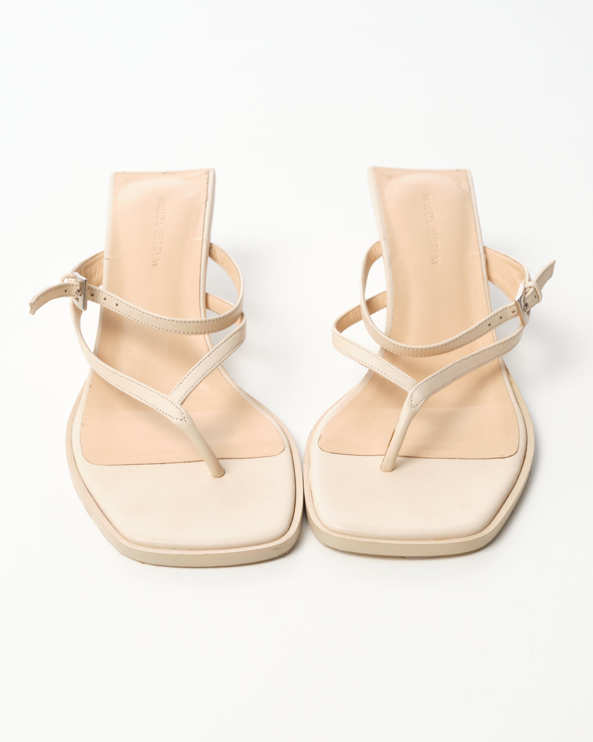 Buckled Leather Sandals