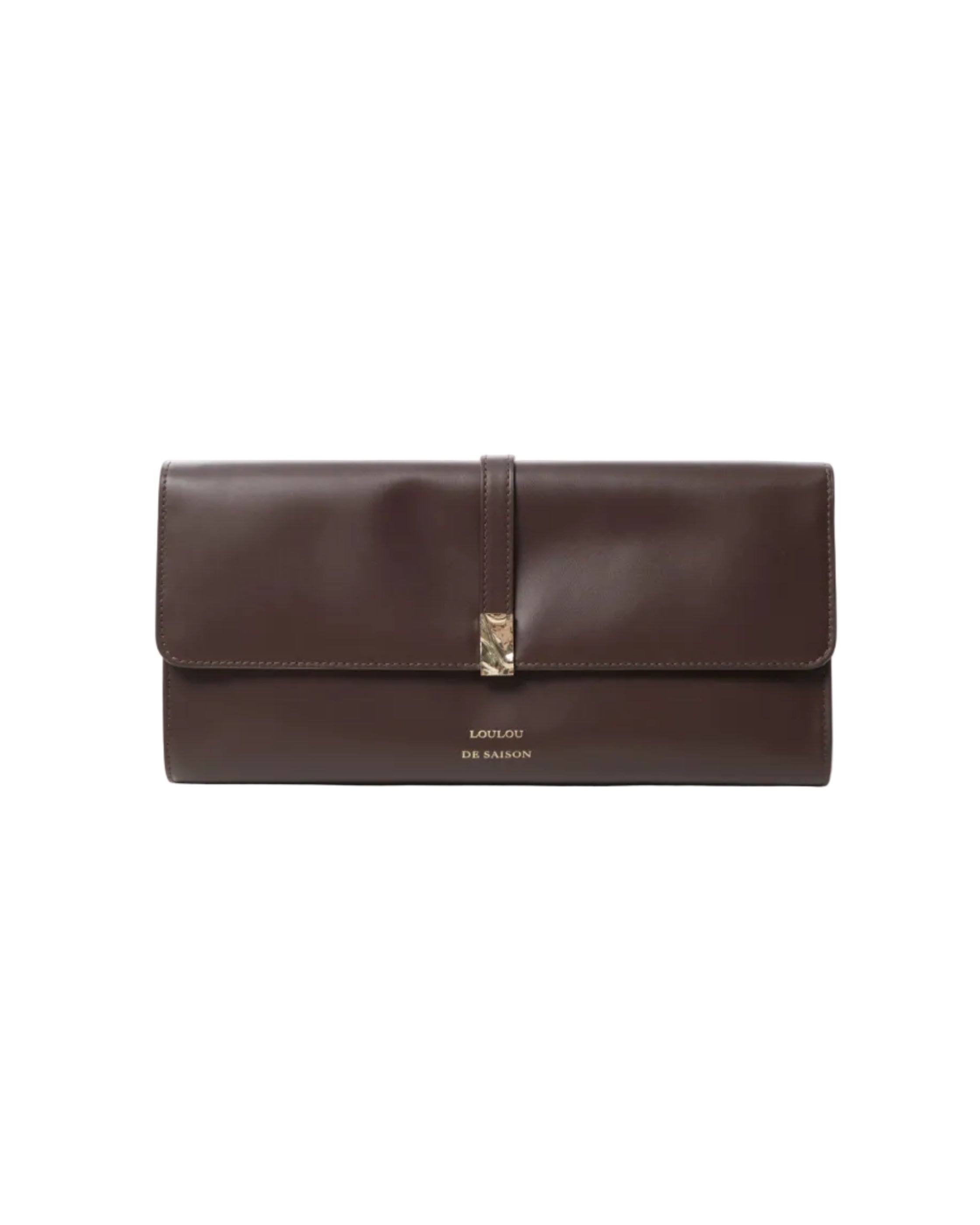 Elmer Calf Leather Clutch