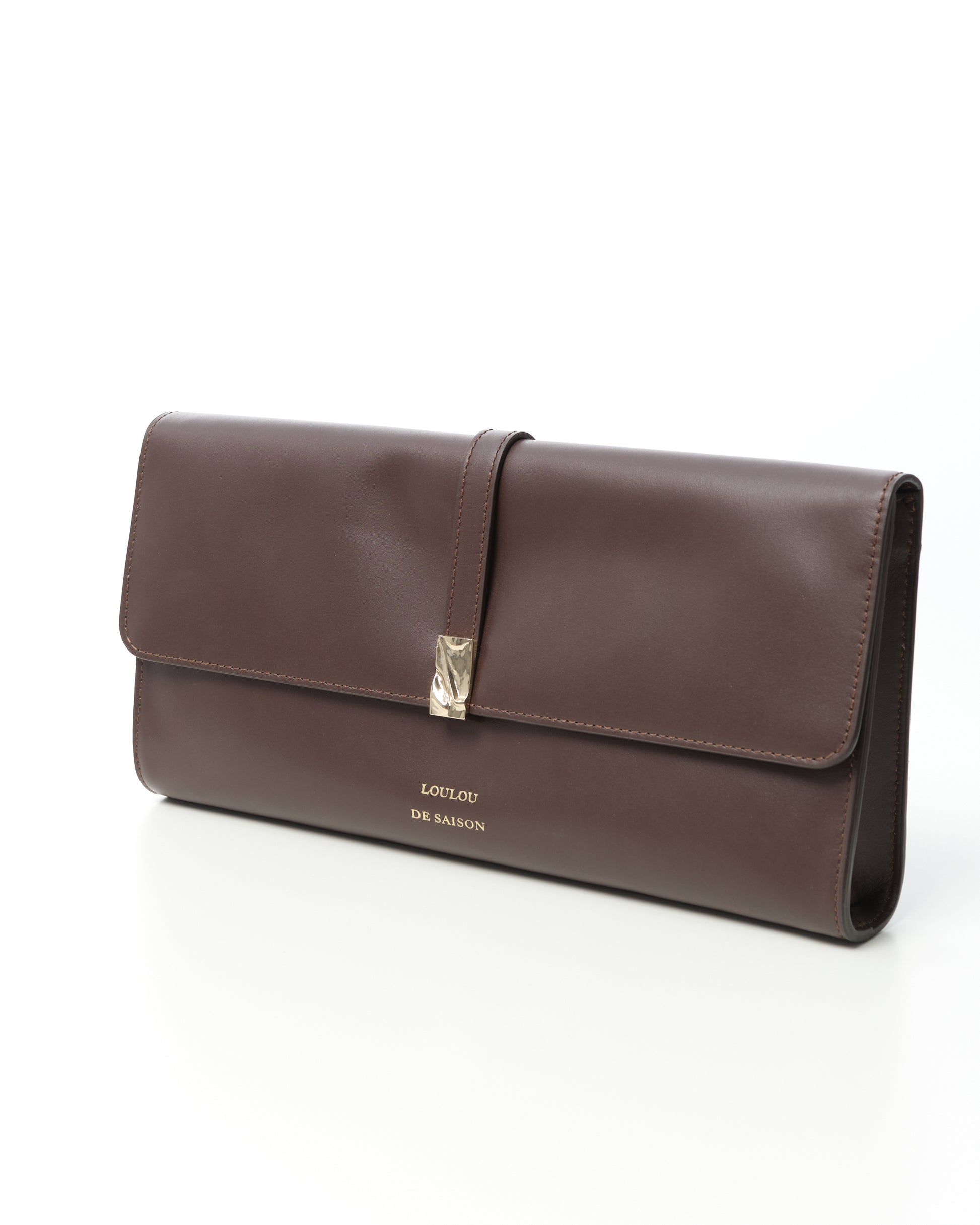 Elmer Calf Leather Clutch