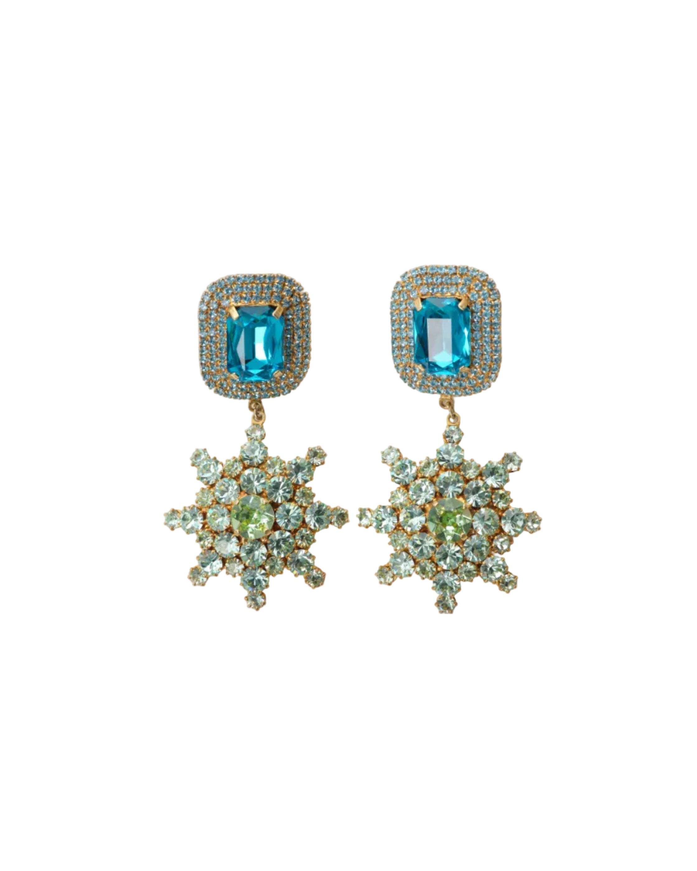Starburst Drop Earrings
