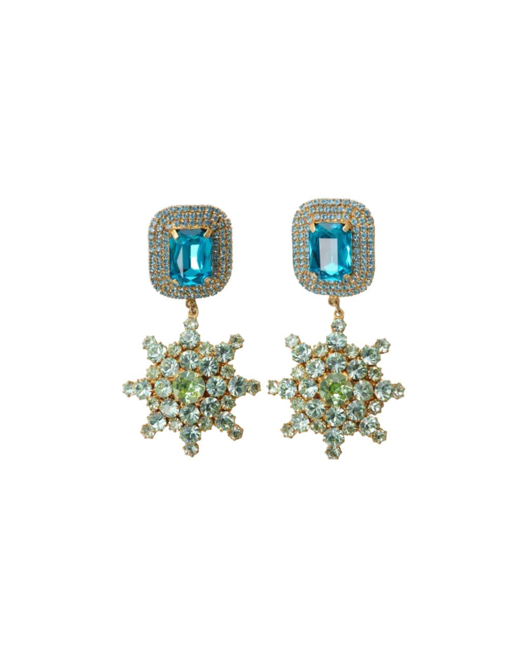 Starburst Drop Earrings