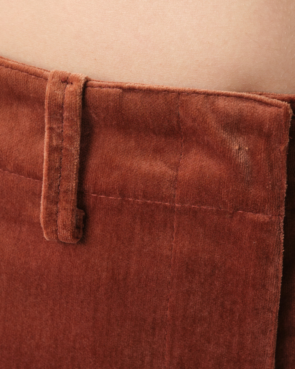 High-Rise Corduroy Wide-Leg Pants