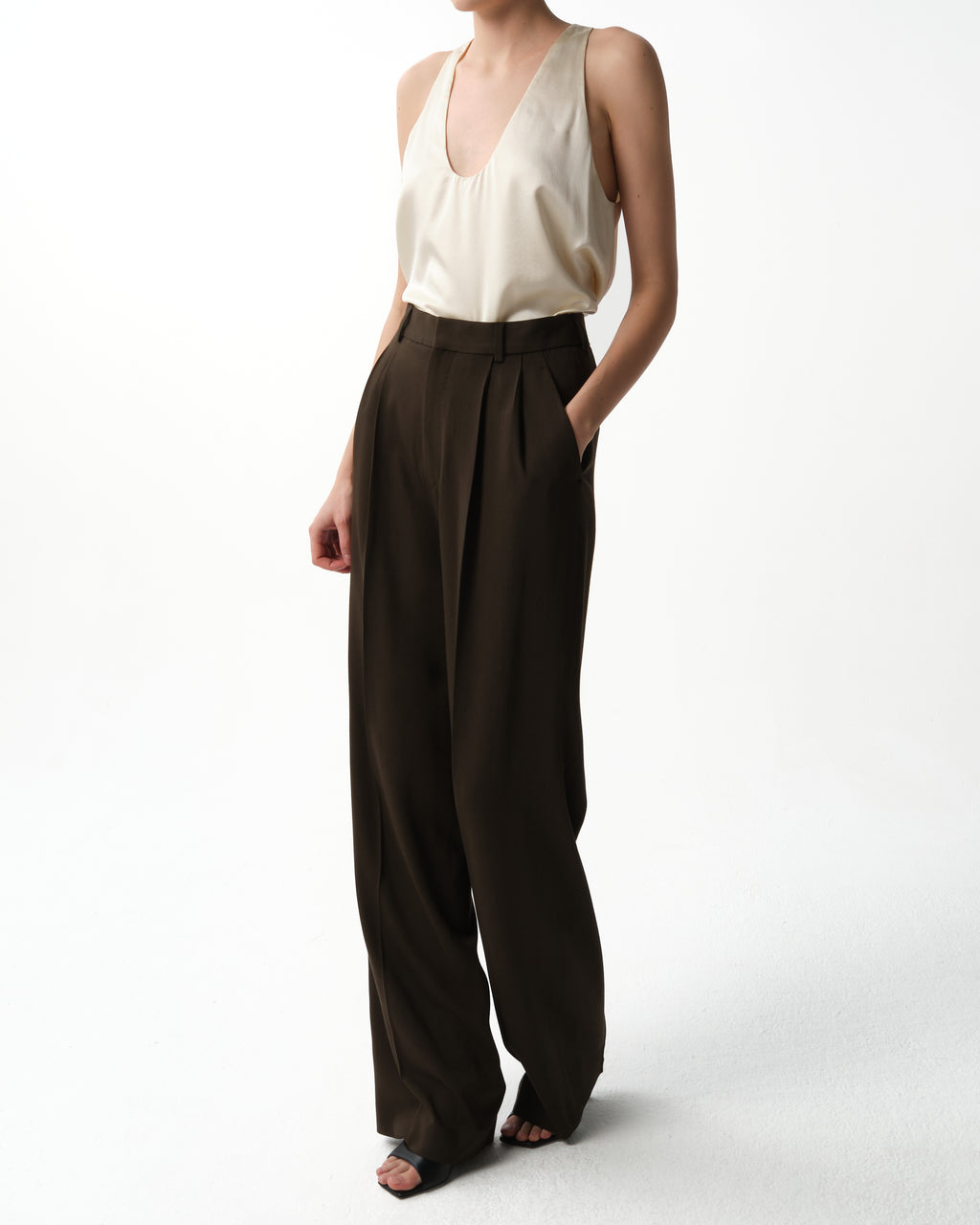 Bianka Stretch-Silk Top