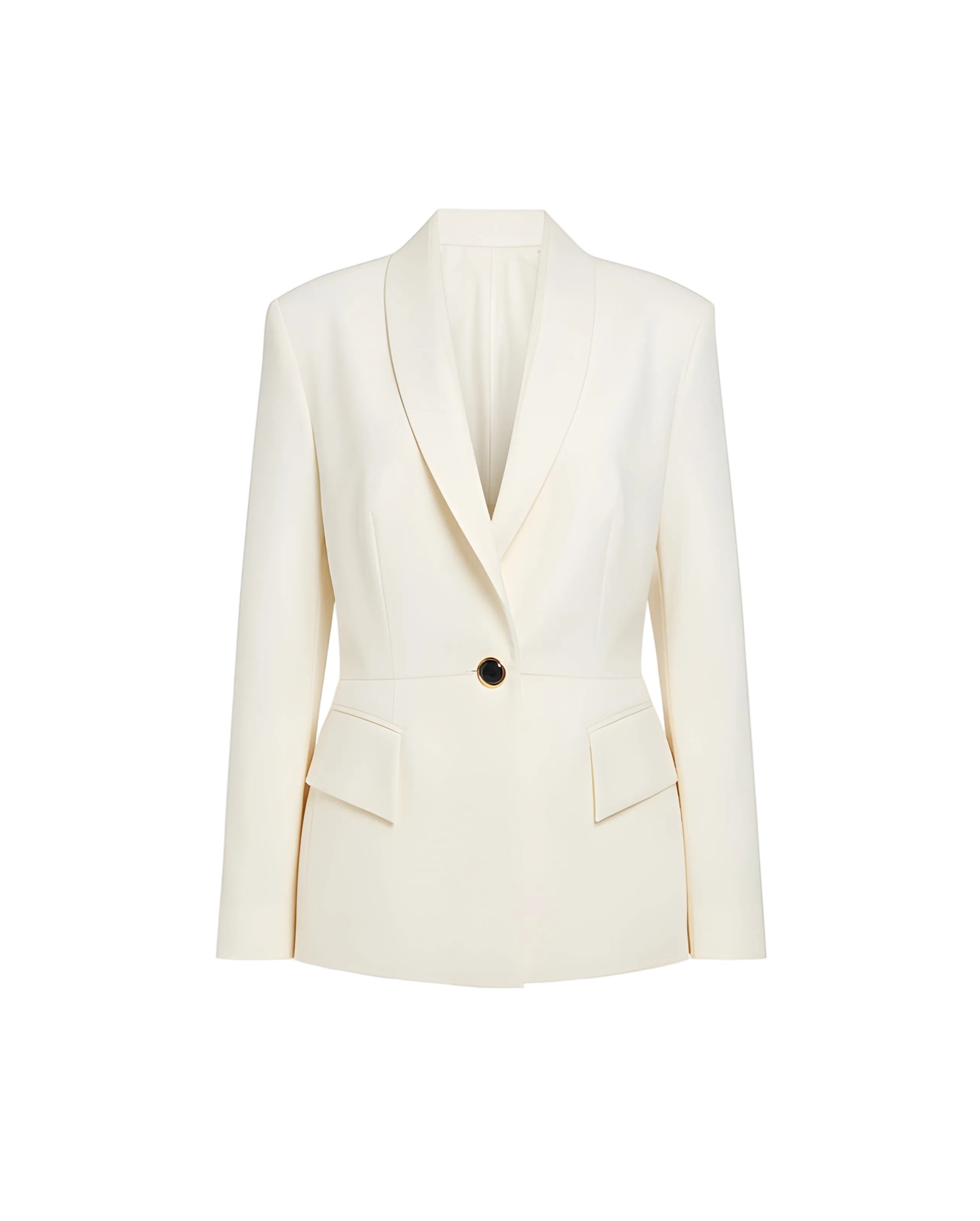 Shawl Collar Wool Jacket