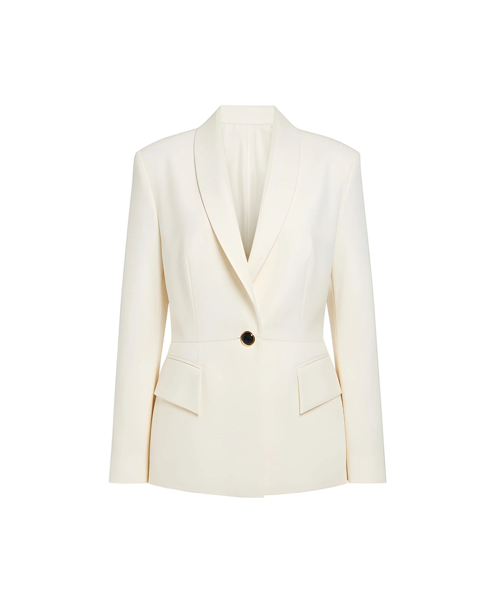 Shawl Collar Wool Jacket