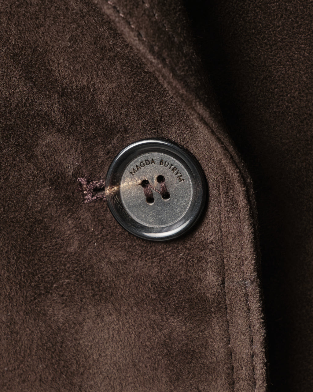 Oversized Suede Leather Jacket