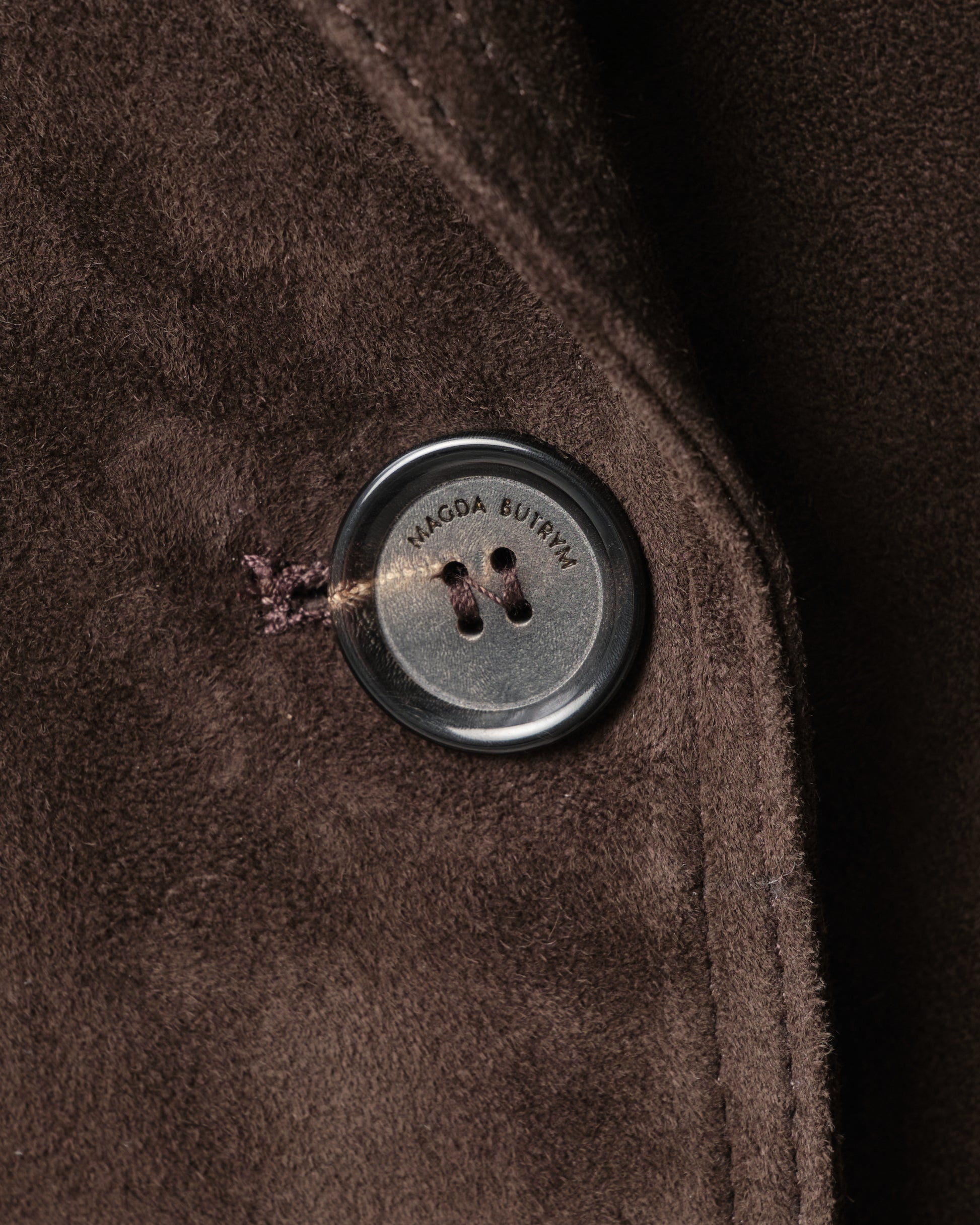 Oversized Suede Leather Jacket