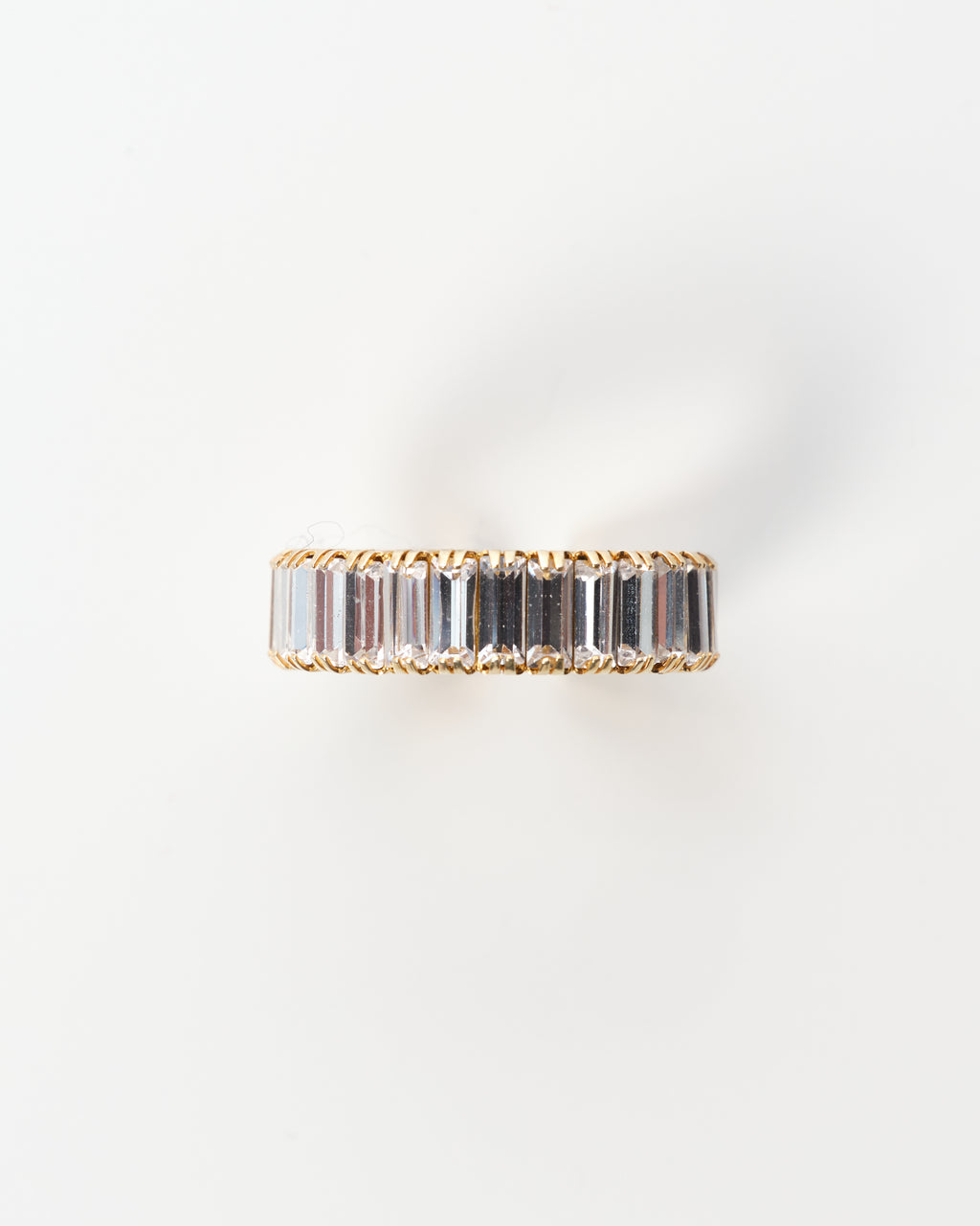 Mixed-Tone Crystal Ear Cuffs