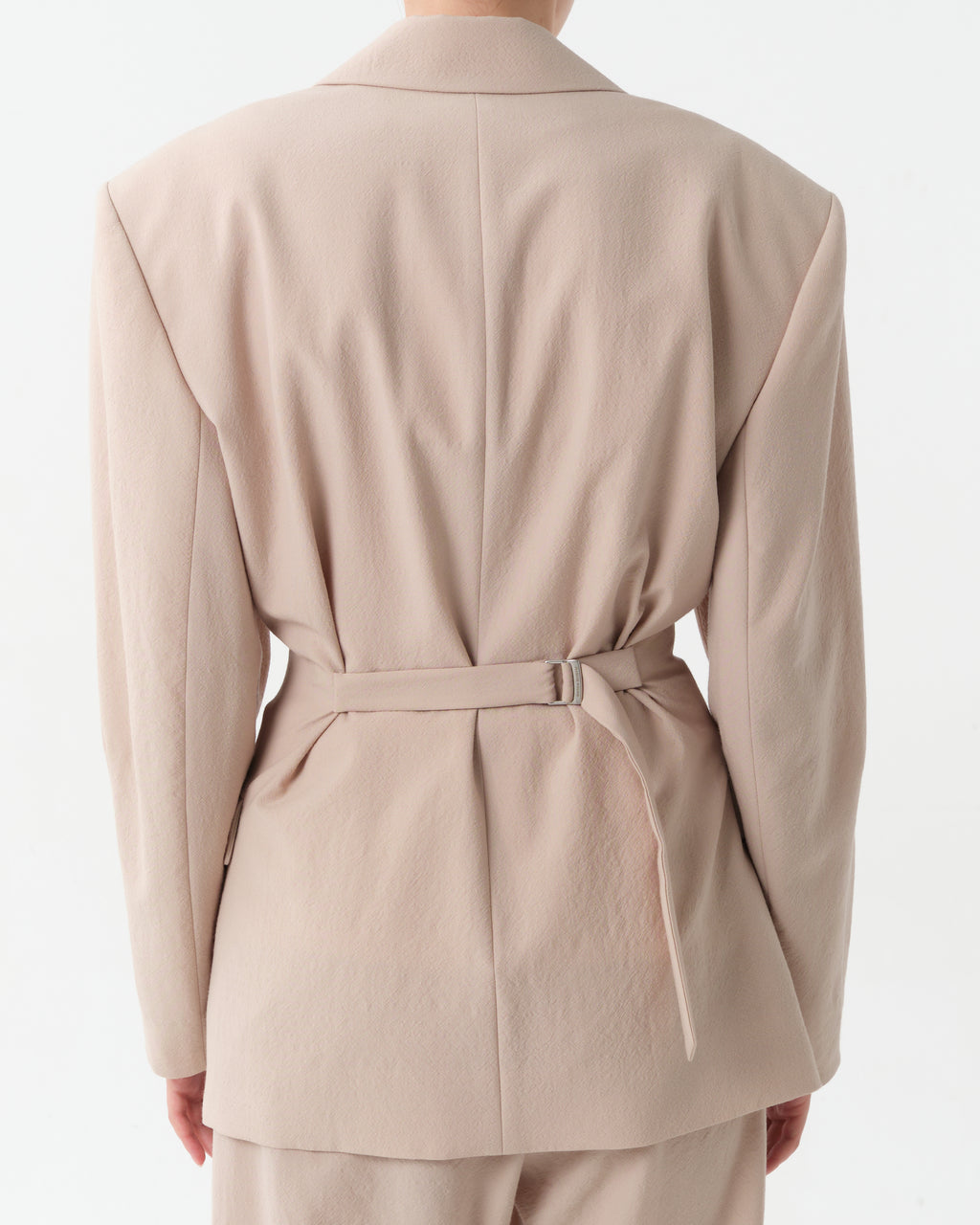 Wool Crossover Blazer