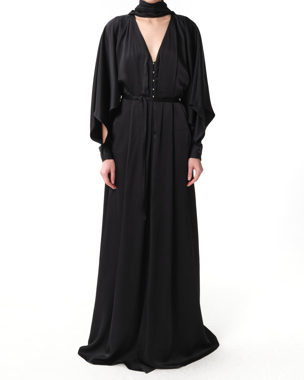 Kimono Draped Dress